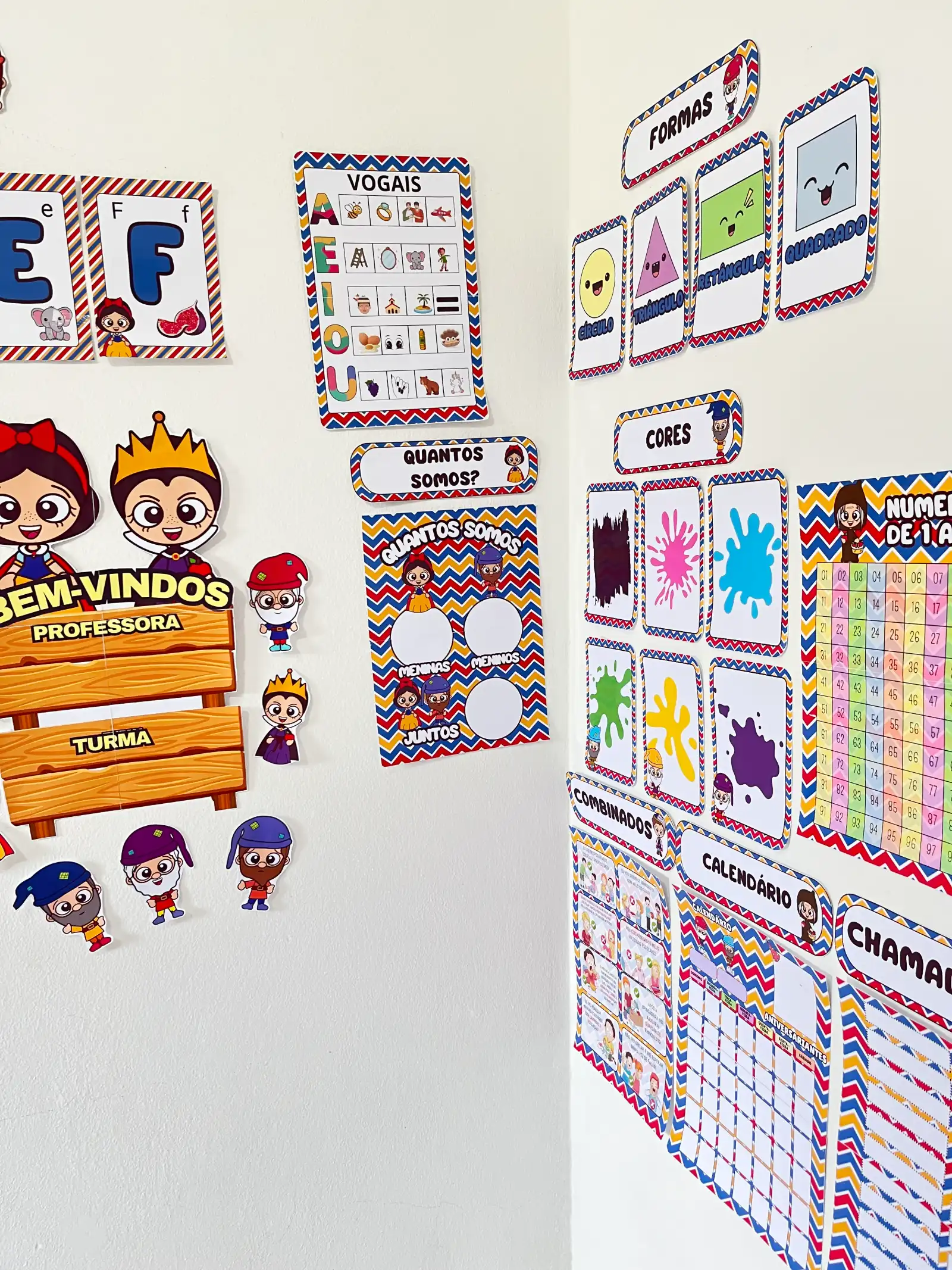 Imagem da galeria 2 de Kit sala – branca de neve – Material Pedagógico
