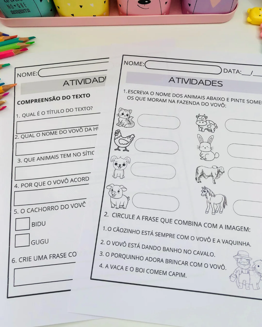 Imagem da galeria 3 de Sequência Didática O Sítio do Vovô — 2º ano