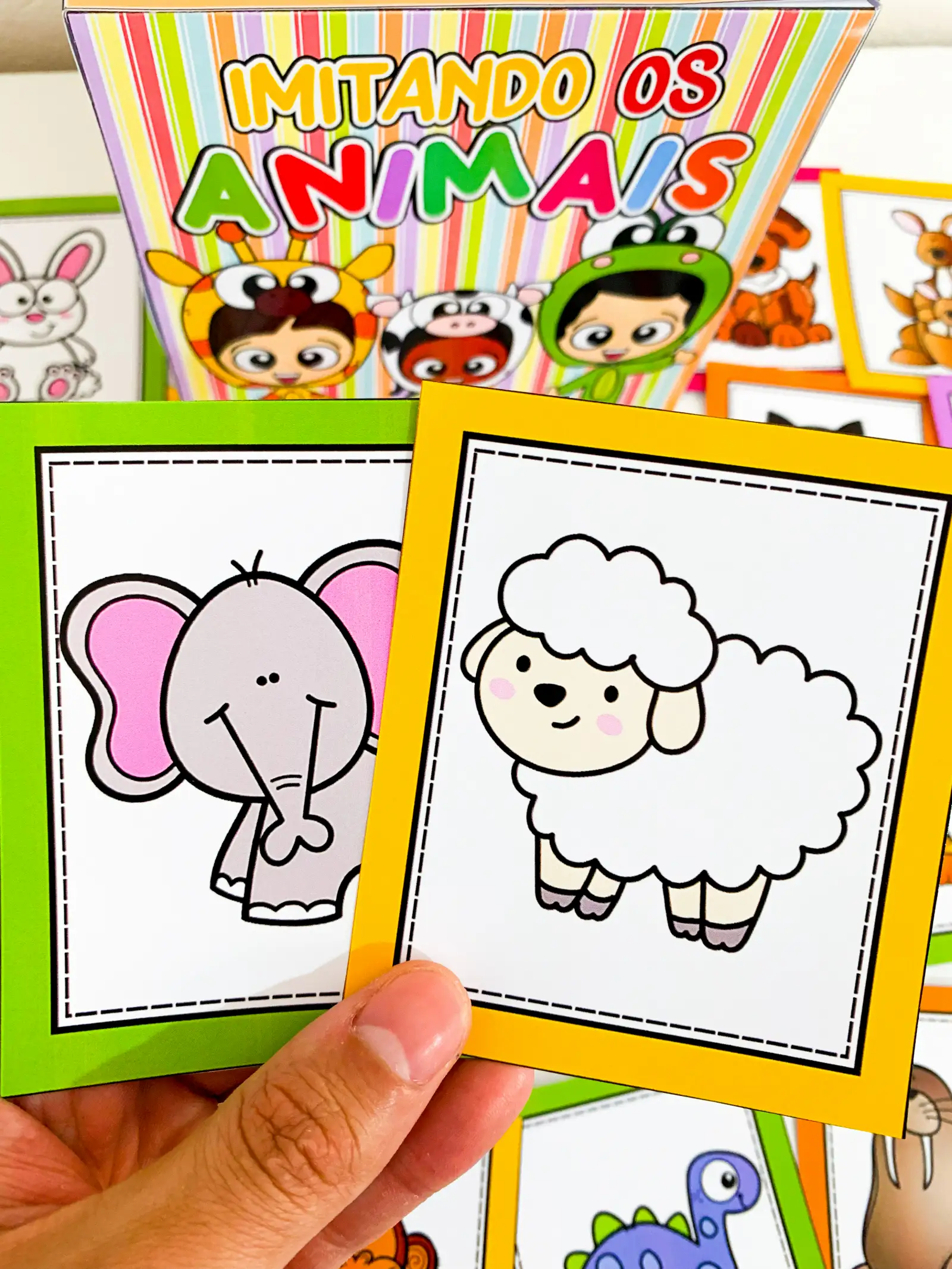 Imagem da galeria 2 de Caixinha “Imitando os Animais” – Educação Infantil