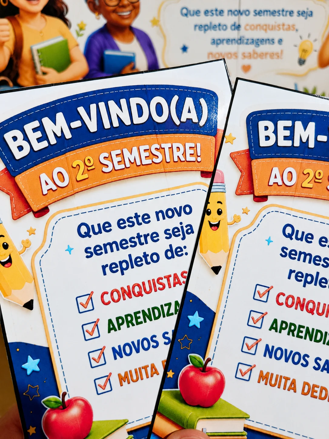 Imagem da galeria 1 de O Painel Bem-vindos de Volta – 2º Semestre | EJA