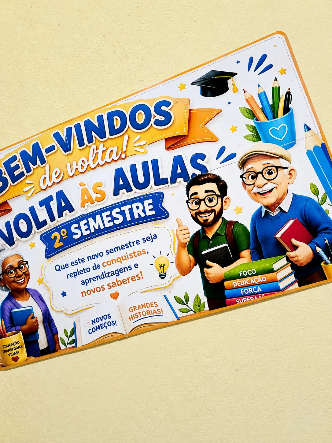 Imagem da galeria 3 de O Painel Bem-vindos de Volta – 2º Semestre | EJA