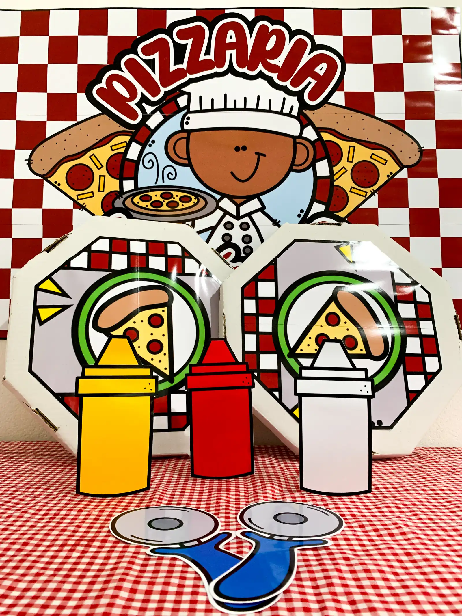 Imagem da galeria 1 de Super kit Pizzaria Numérica – PDF para Imprimir