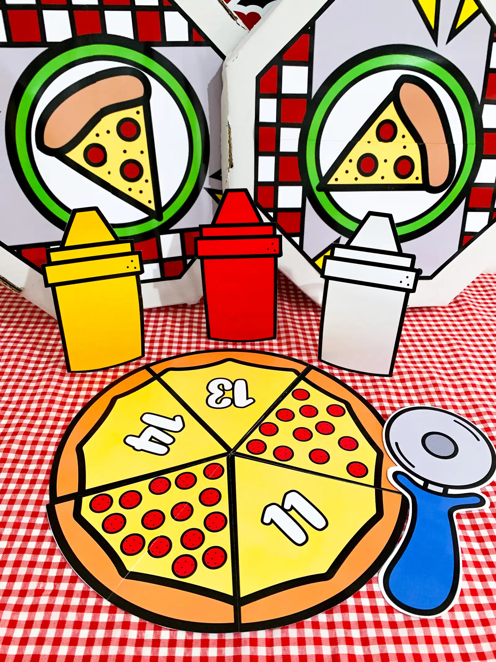 Imagem da galeria 2 de Super kit Pizzaria Numérica – PDF para Imprimir
