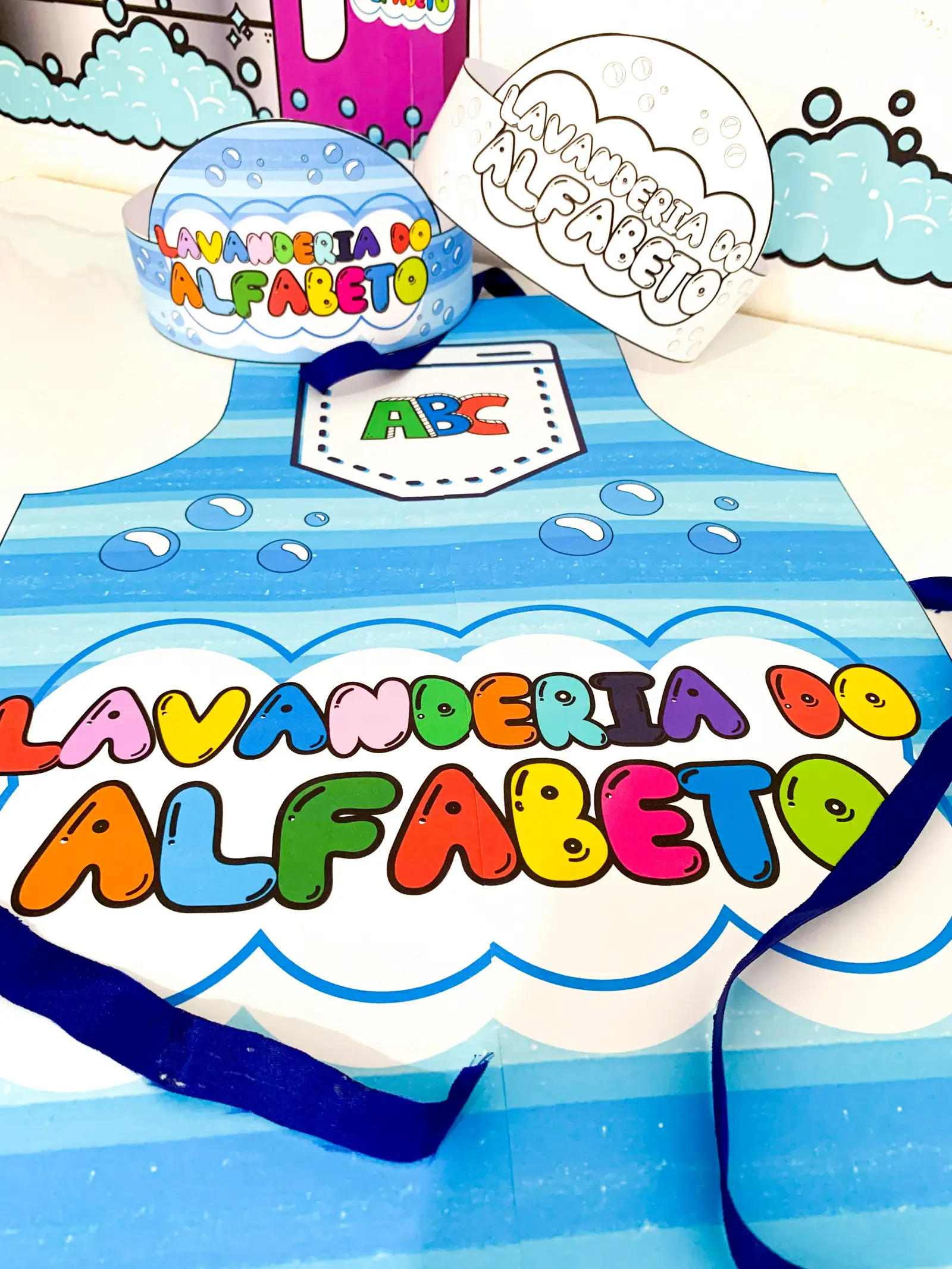 Imagem da galeria 2 de Lavanderia do Alfabeto – Material Pedagógico
