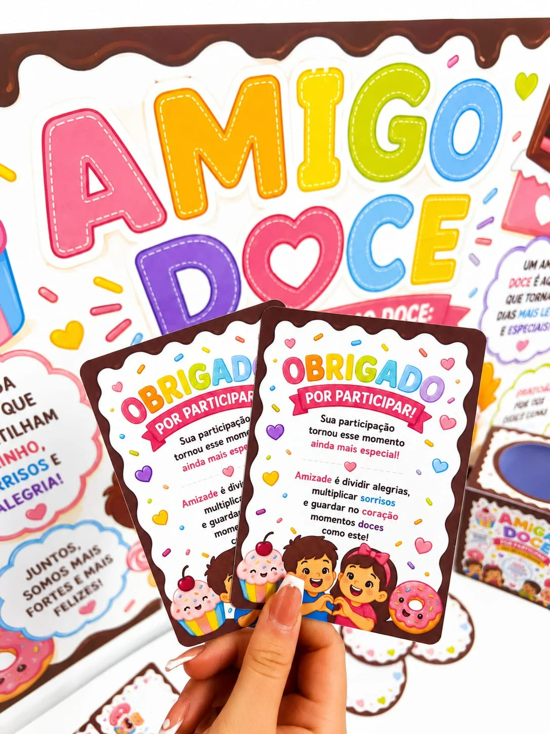 Imagem da galeria 1 de Kit Amigo Doce – Atividades para Imprimir