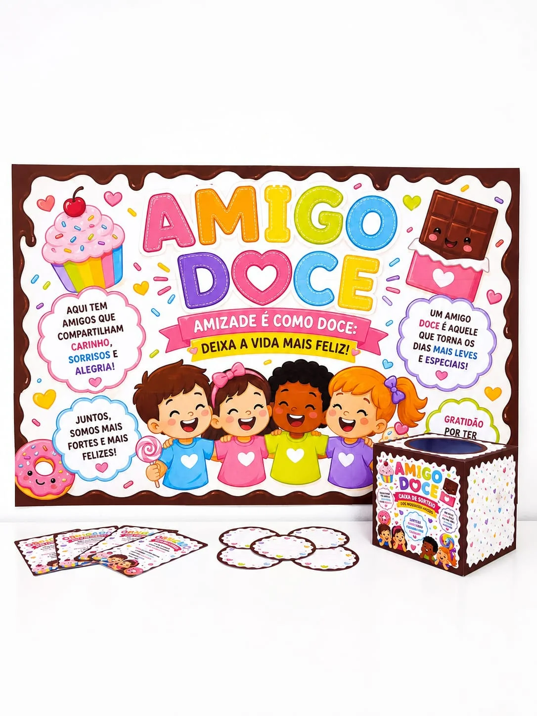 Imagem da galeria 2 de Kit Amigo Doce – Atividades para Imprimir