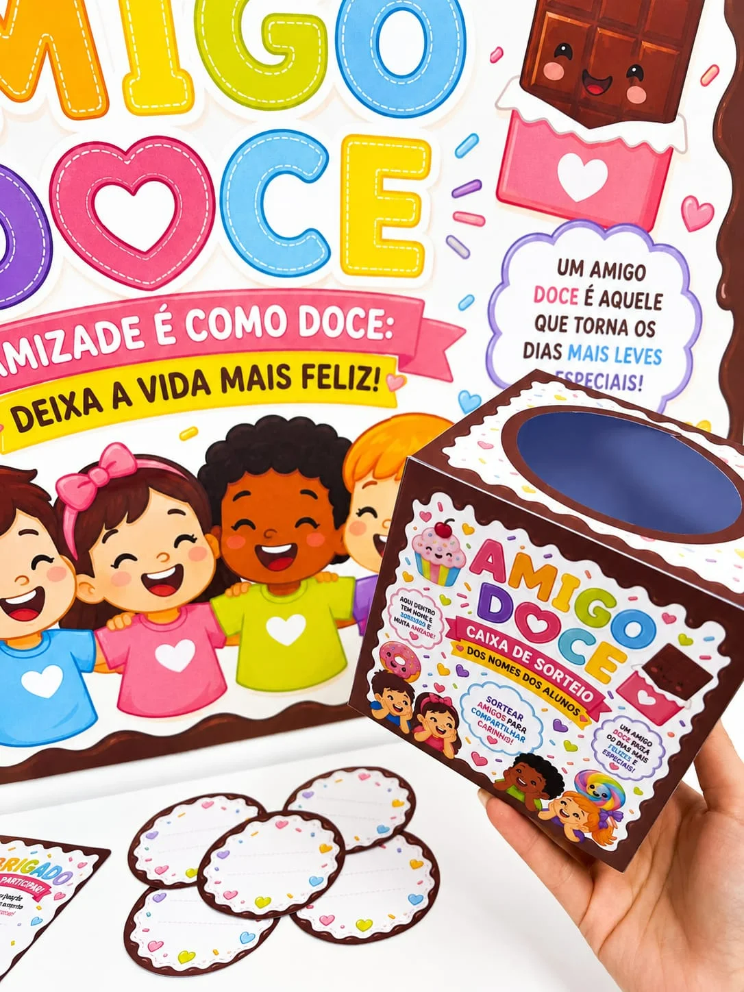 Imagem da galeria 3 de Kit Amigo Doce – Atividades para Imprimir