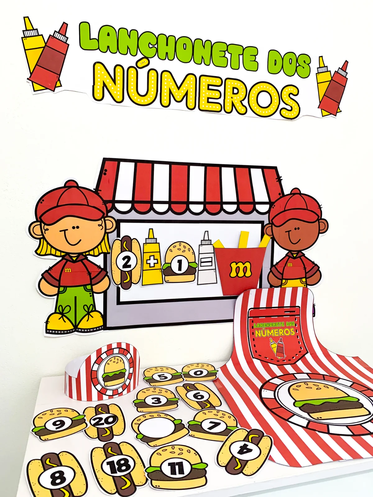 Imagem da galeria 1 de Lanchonete dos Números – Material Pedagógico