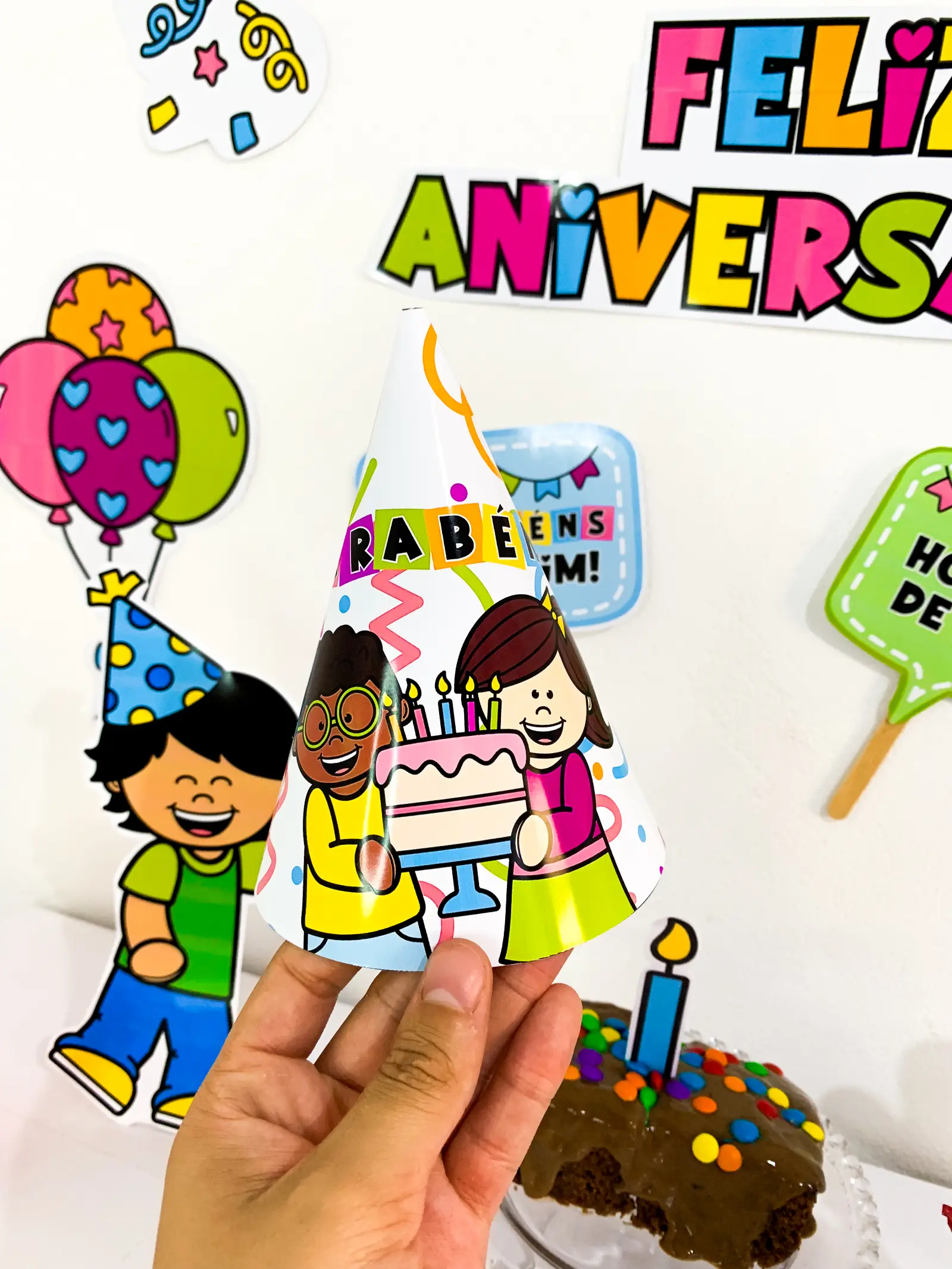 Imagem da galeria 1 de Material Aniversariante do Dia – PDF para Imprimir