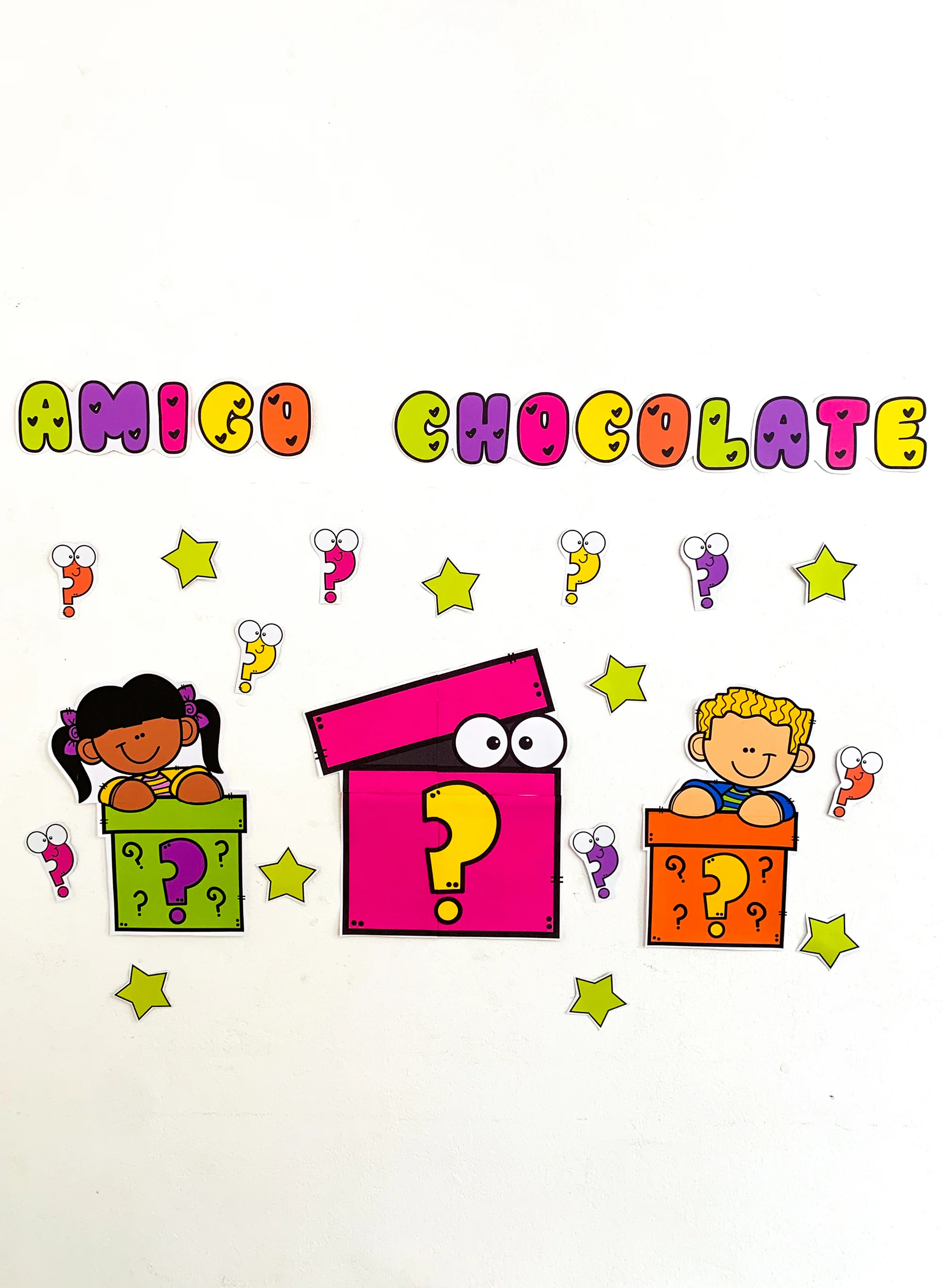 Capa de Kit Amigo Secreto e Amigo Chocolate de Fim de Ano