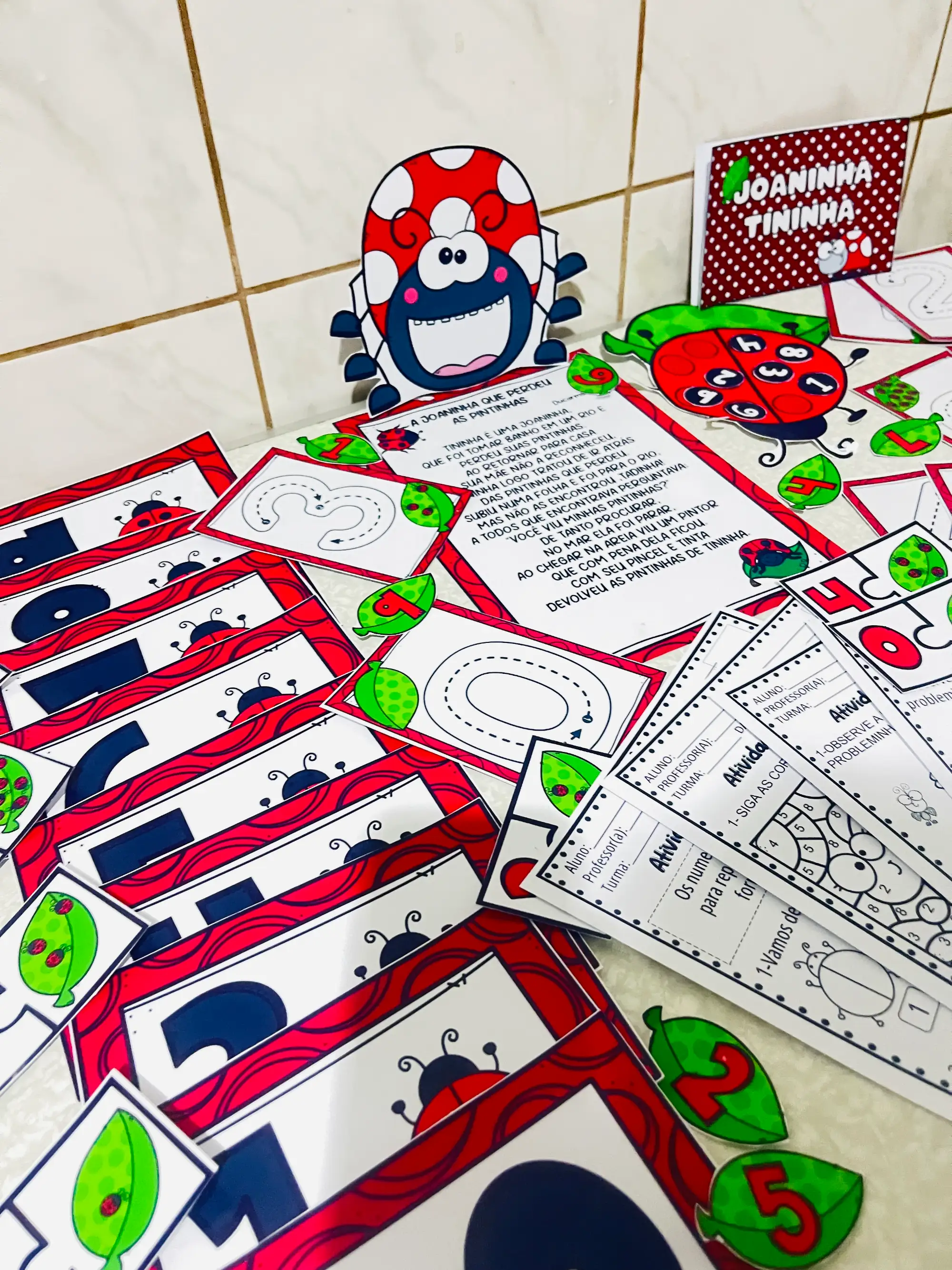 Imagem da galeria 3 de Atividades A Joaninha que Perdeu as Pintinhas para Educação Infantil