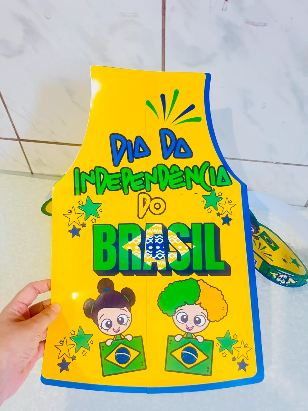 Capa de AVENTAL E COROA – 07 DE SETEMBRO – PDF para Imprimir