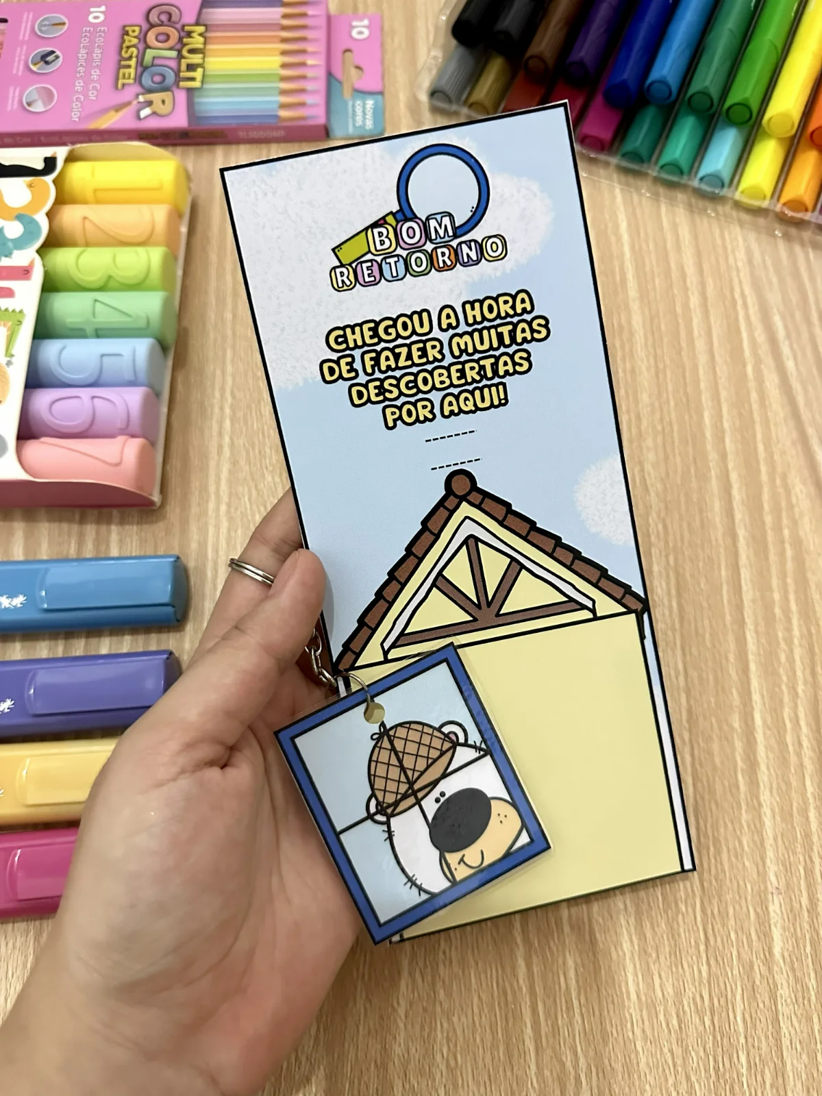 Imagem da galeria 1 de Kit Chaveiros – Lembrancinha de Volta às Aulas