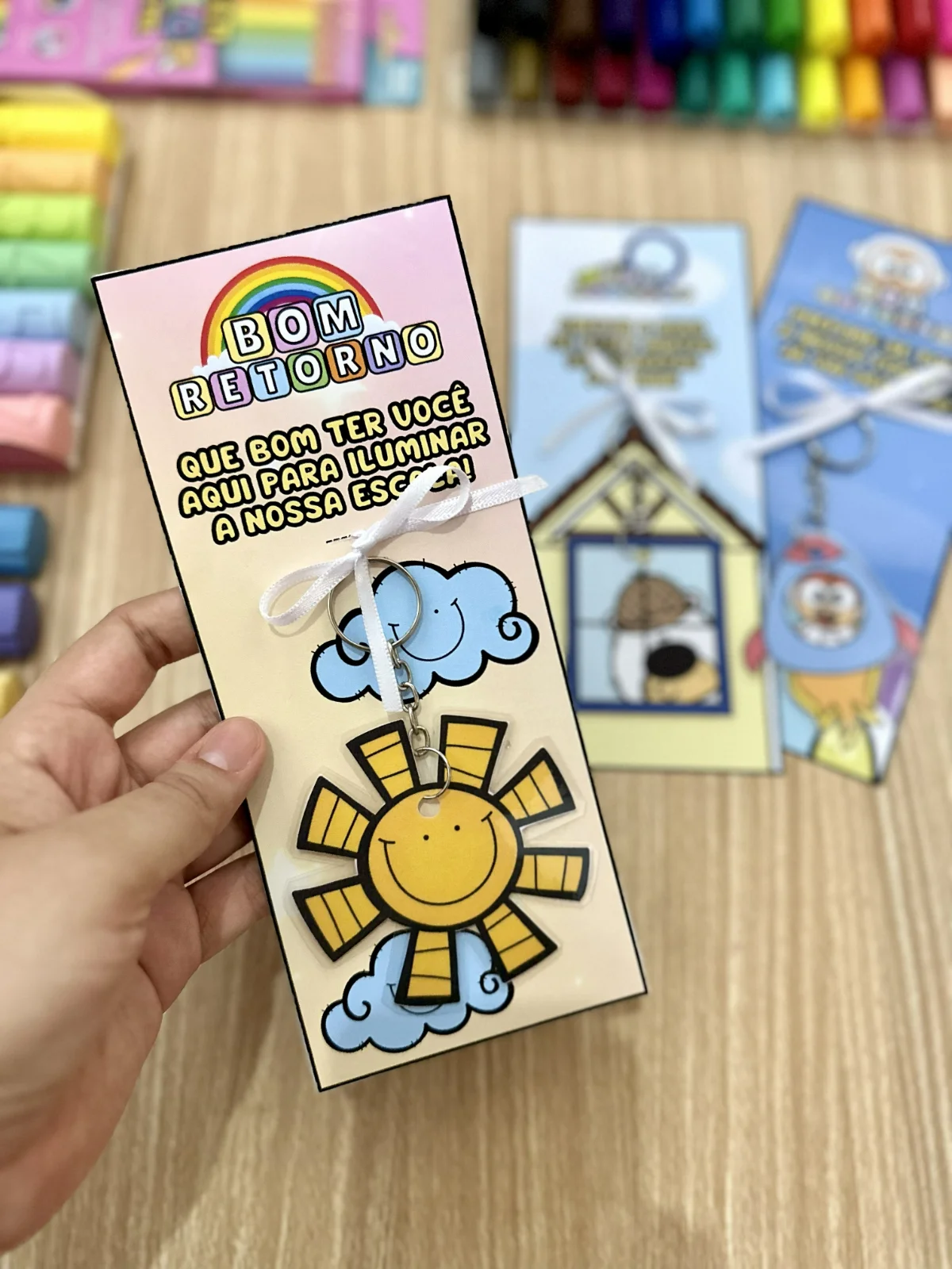 Imagem da galeria 2 de Kit Chaveiros – Lembrancinha de Volta às Aulas