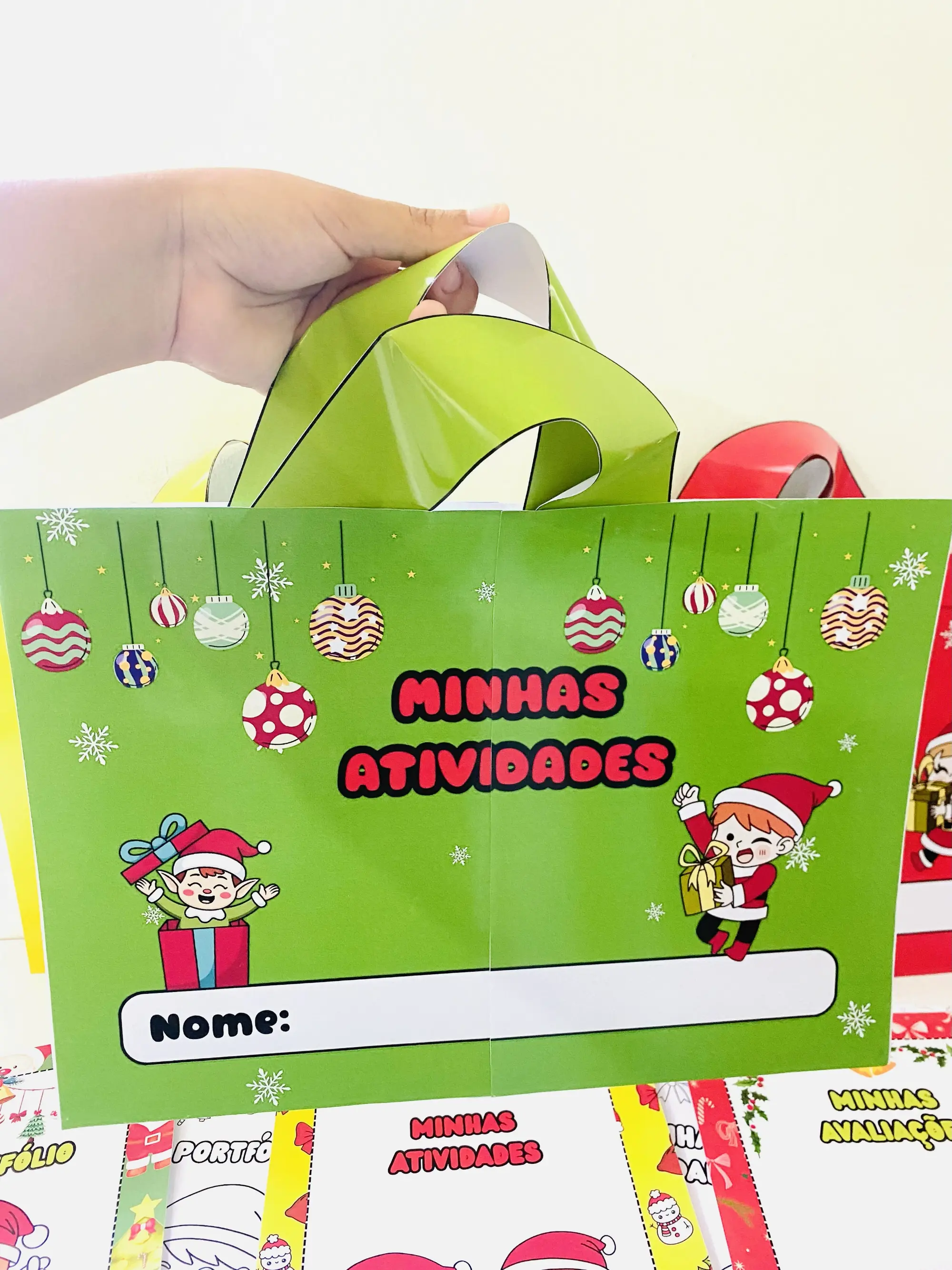 Imagem da galeria 3 de Kit Pedagógico com 3 Modelos de Sacolas e 3 Capas