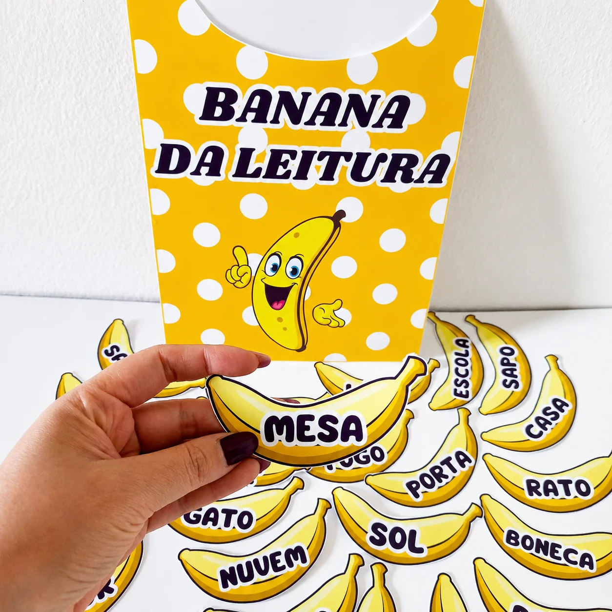 Capa de Banana da Leitura – Atividades para Imprimir