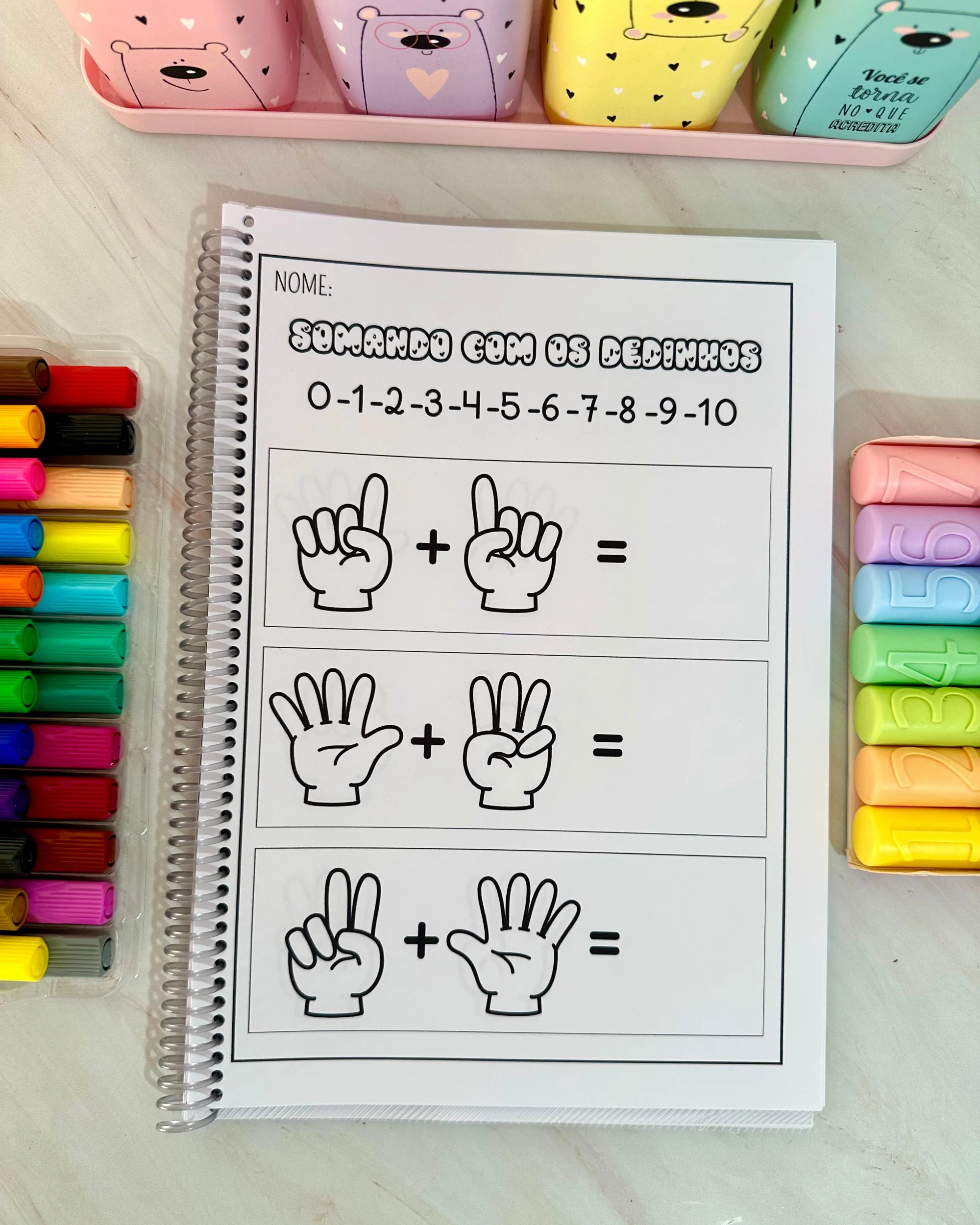 Imagem da galeria 1 de Somando com os Dedinhos: Recurso Pedagógico de Matemática