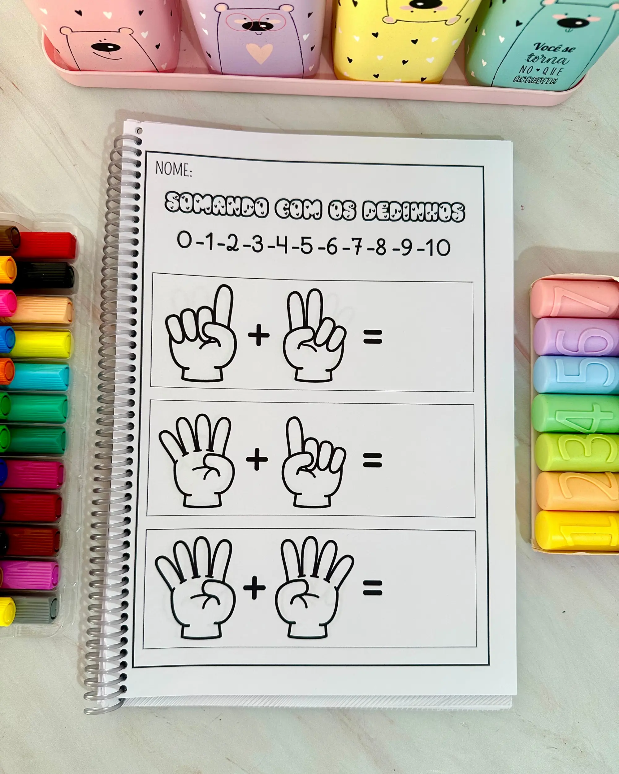 Imagem da galeria 2 de Somando com os Dedinhos: Recurso Pedagógico de Matemática