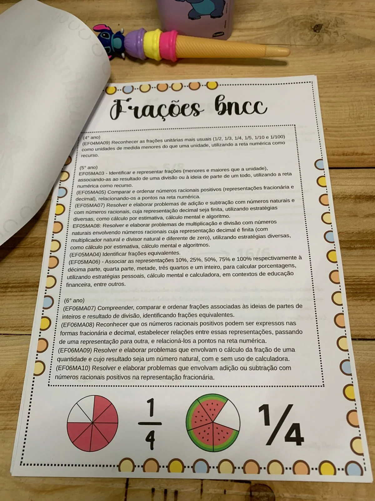 Imagem da galeria 1 de Apostila das Frações – PDF para Imprimir | 4º ano