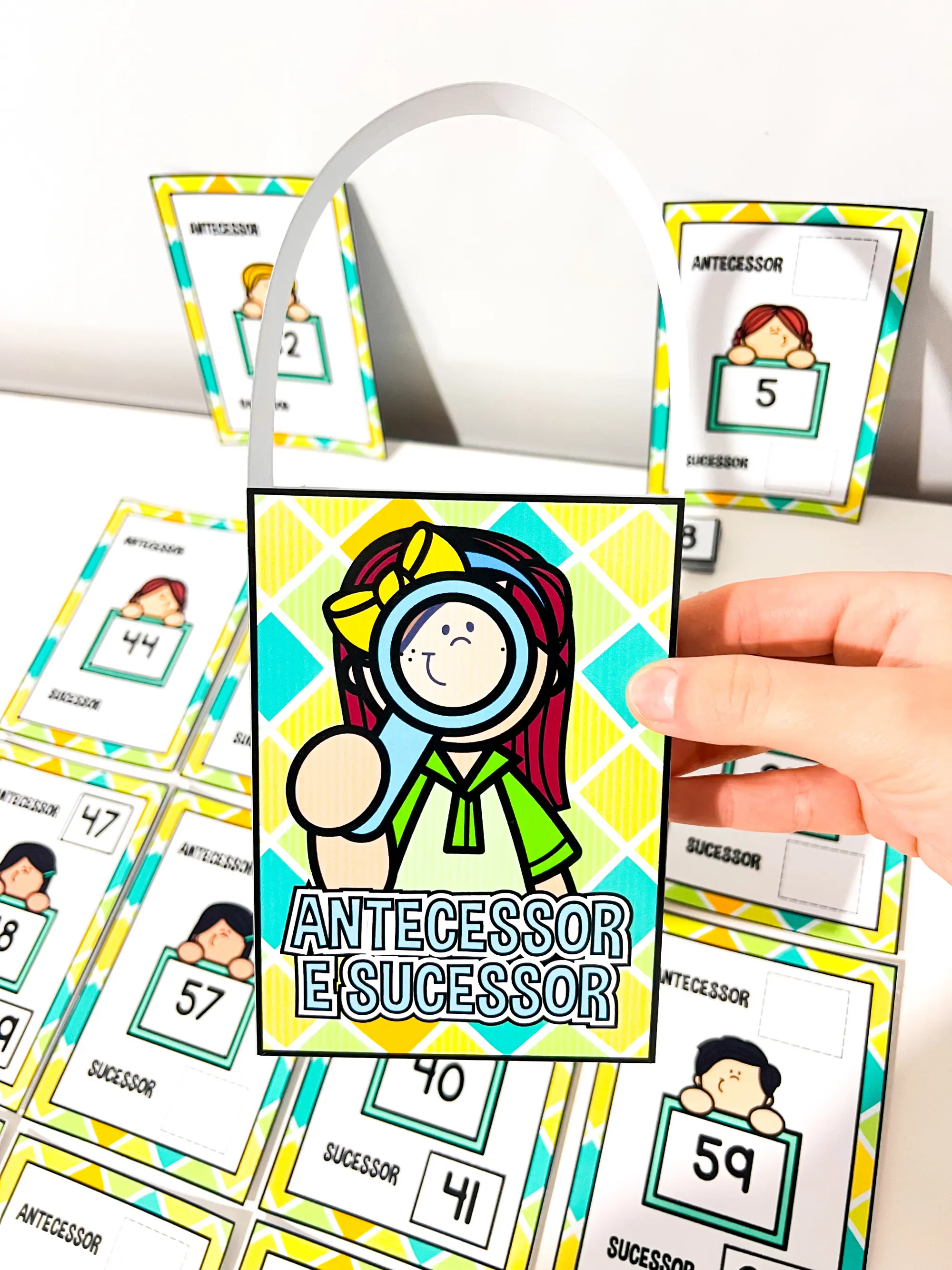 Capa de Atividades de Antecessor e Sucessor de 0 a 60