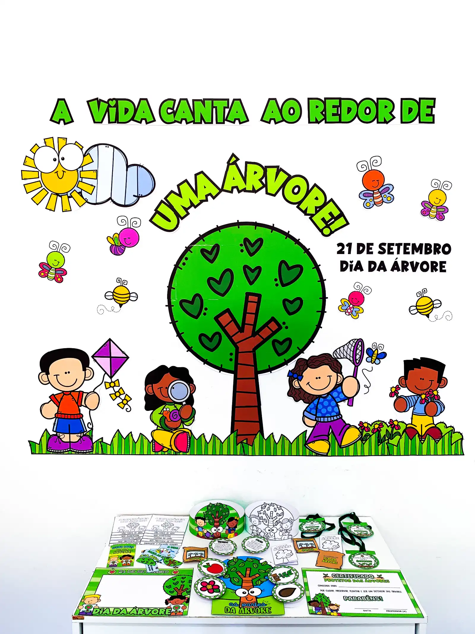 Capa de Kit Dia da Árvore – Atividades para Imprimir