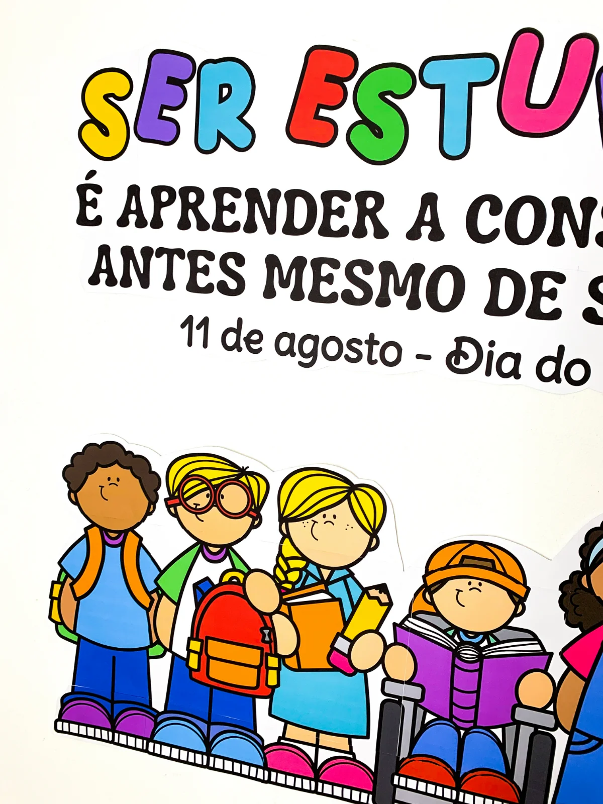Imagem da galeria 2 de Painel 11 de Agosto - Dia do Estudante – PDF para Imprimir
