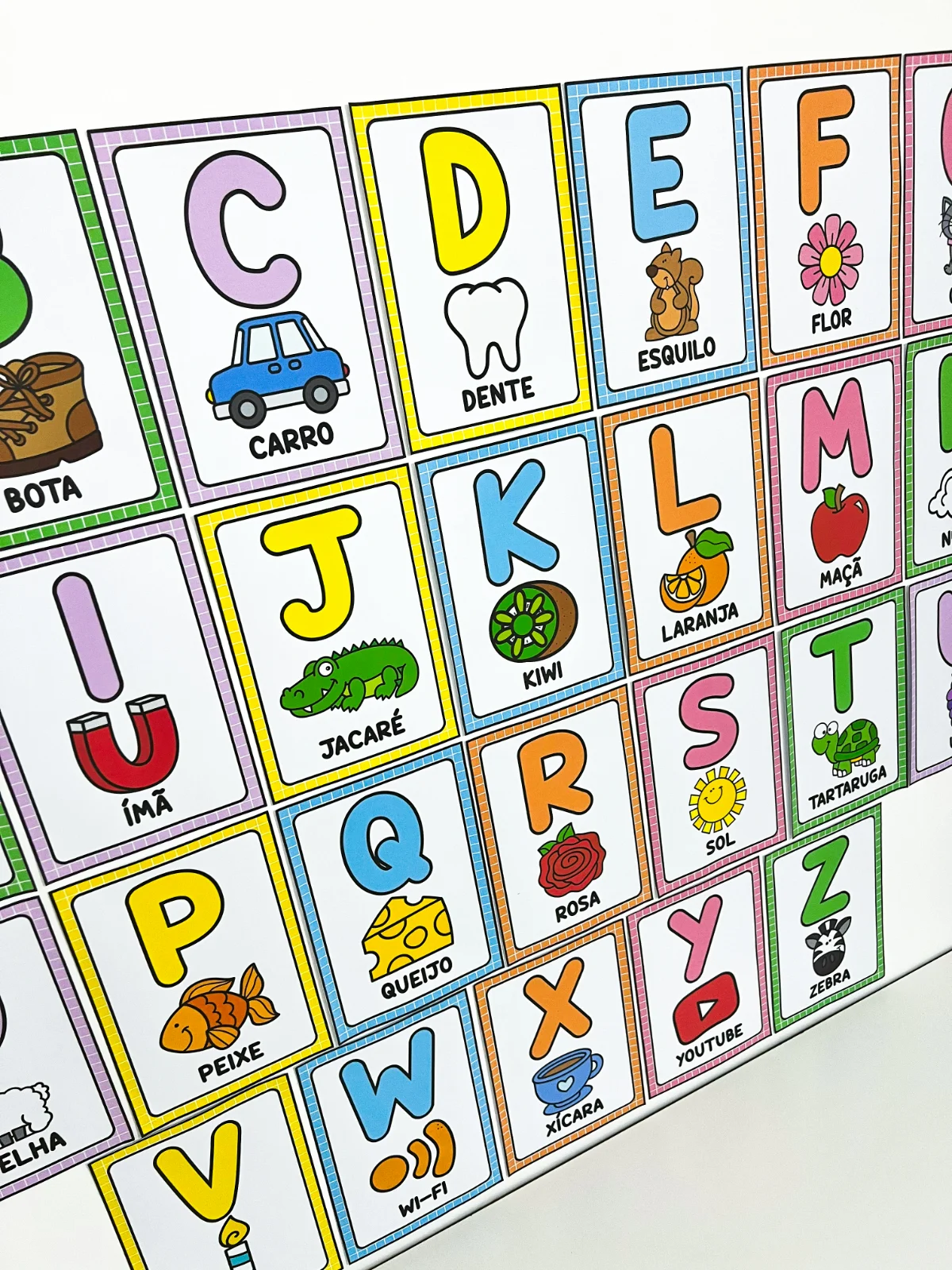 Imagem da galeria 1 de Alfabeto de Parede Ilustrado | Educação Infantil