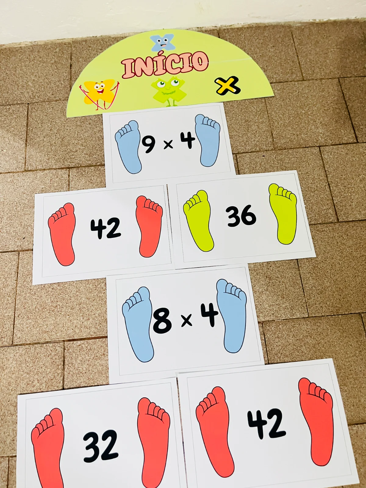 Imagem da galeria 2 de Amarelinha da Multiplicação – Material Pedagógico