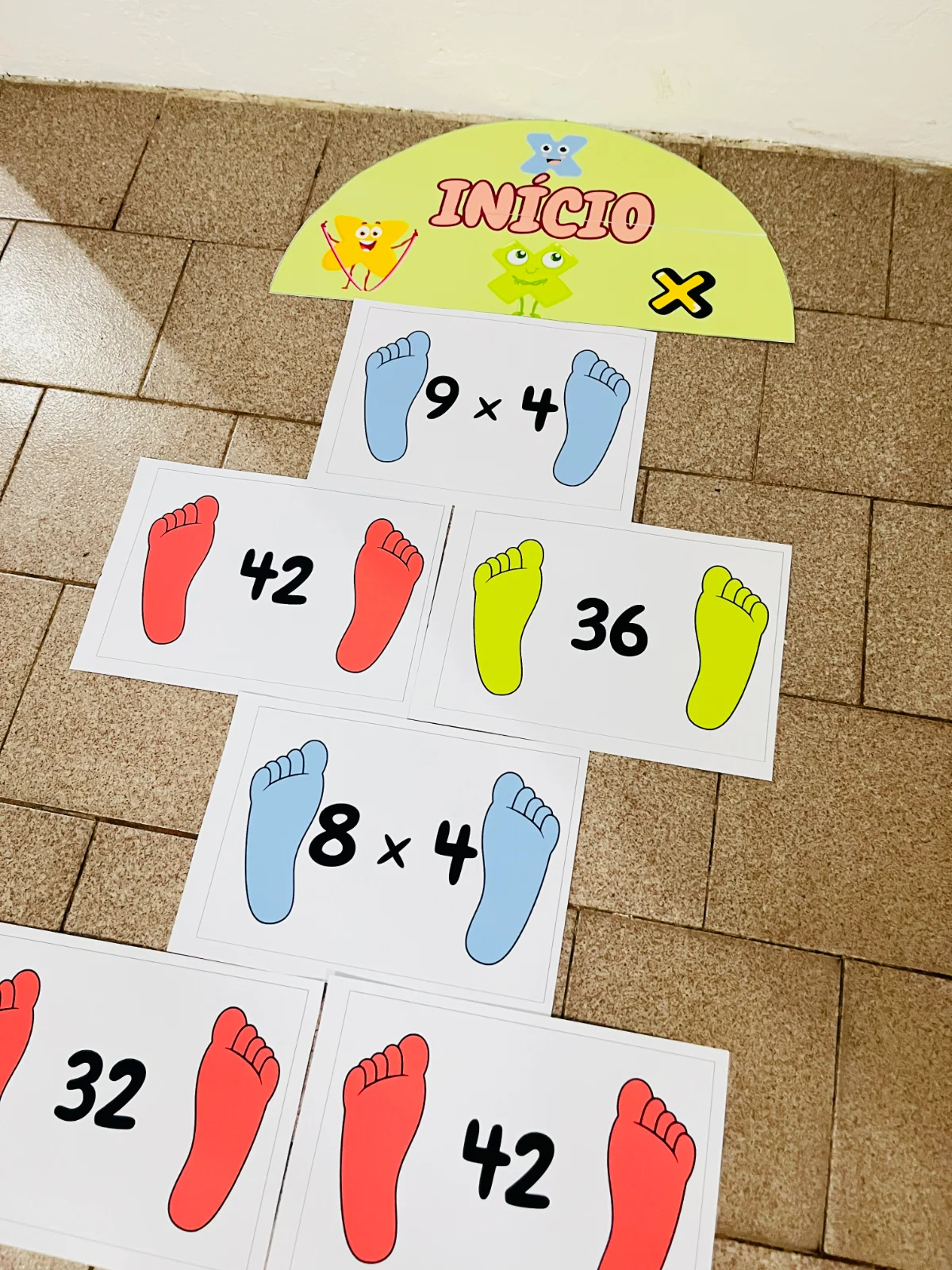 Imagem da galeria 3 de Amarelinha da Multiplicação – Material Pedagógico