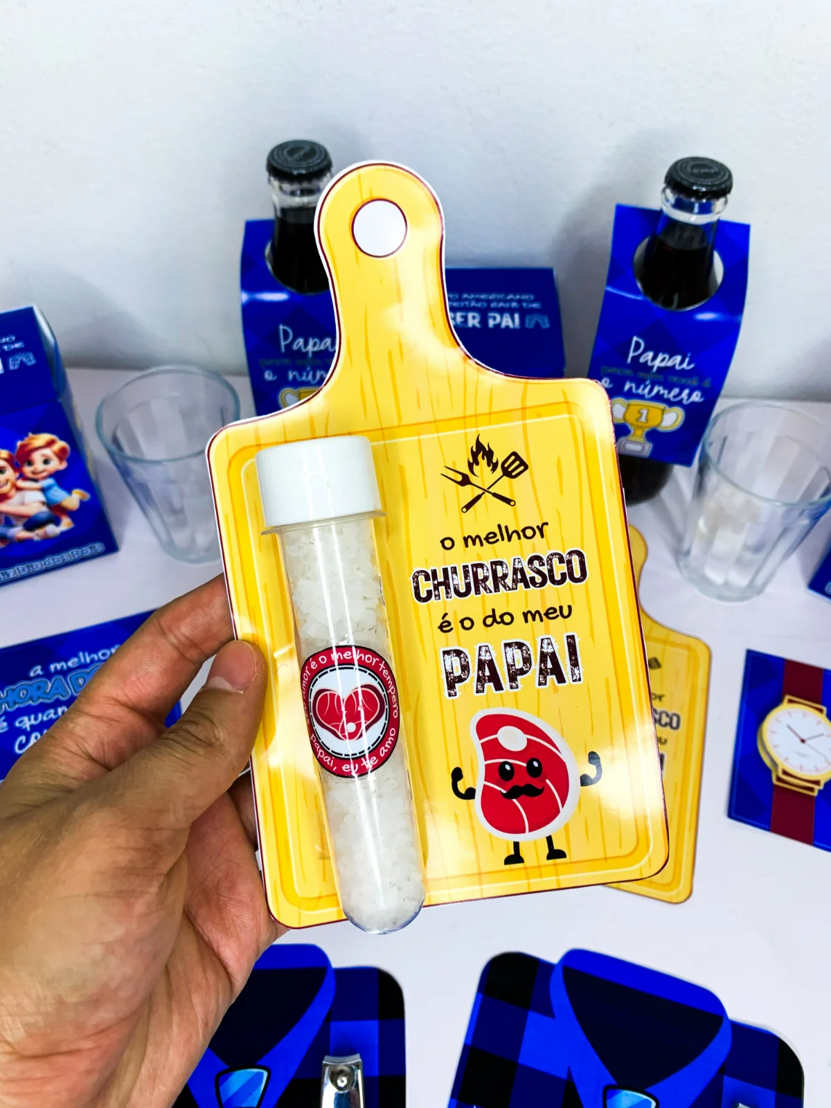 Capa de Pack de lembrancinhas – dia dos pais – Material Pedagógico