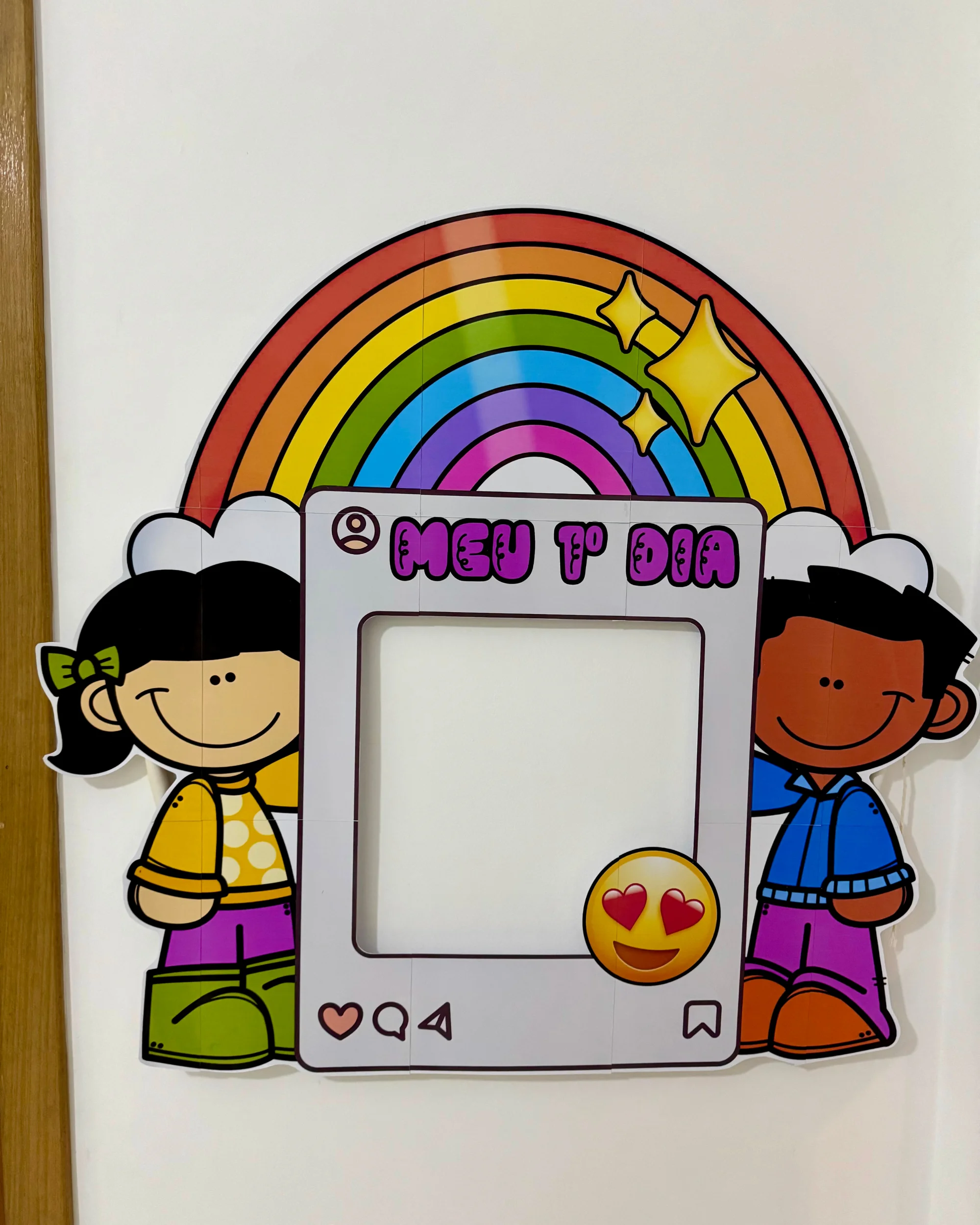 Decoração para Bambolê Meu 1º Dia | Volta às Aulas