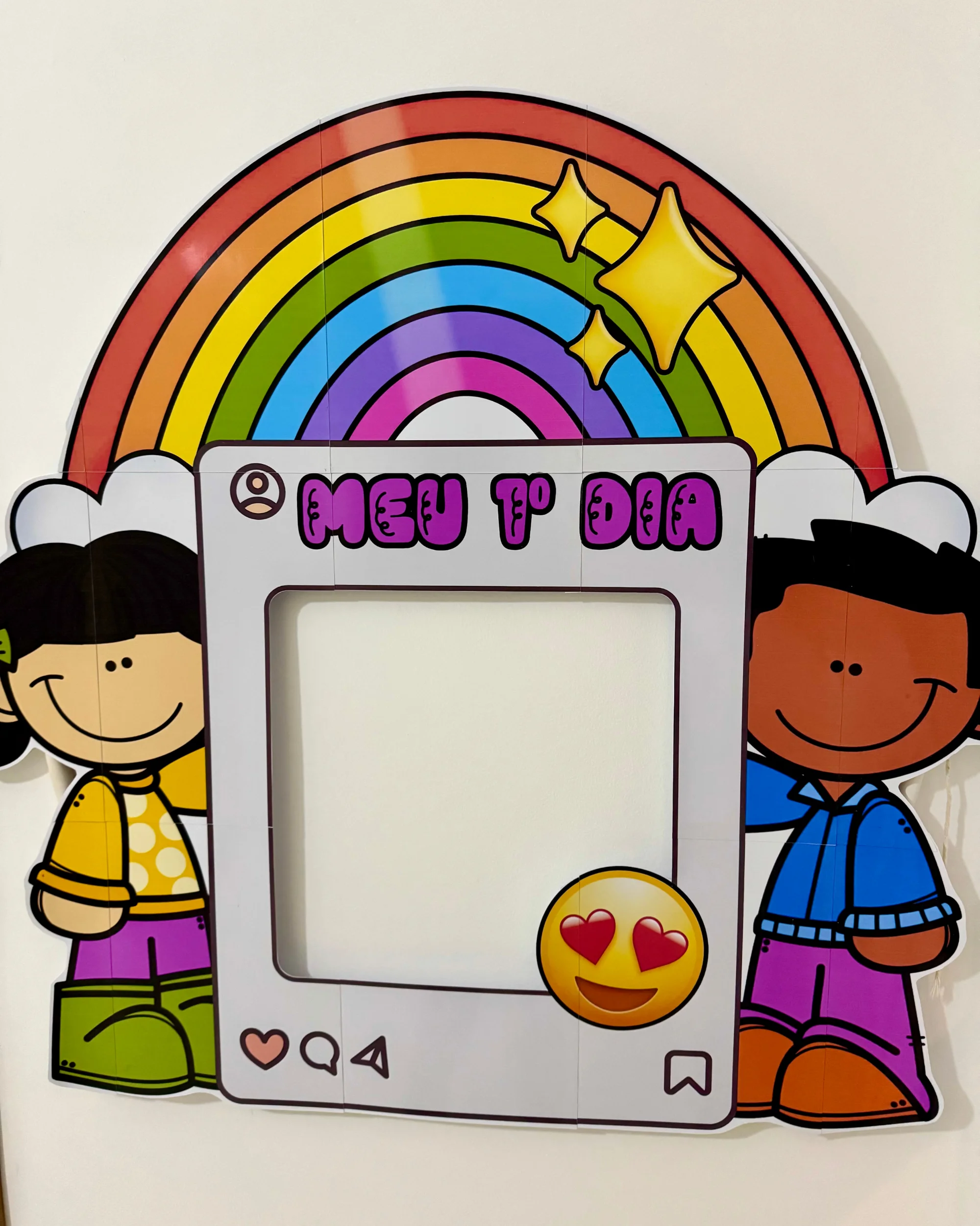 Imagem da galeria 3 de Decoração para Bambolê Meu 1º Dia | Volta às Aulas