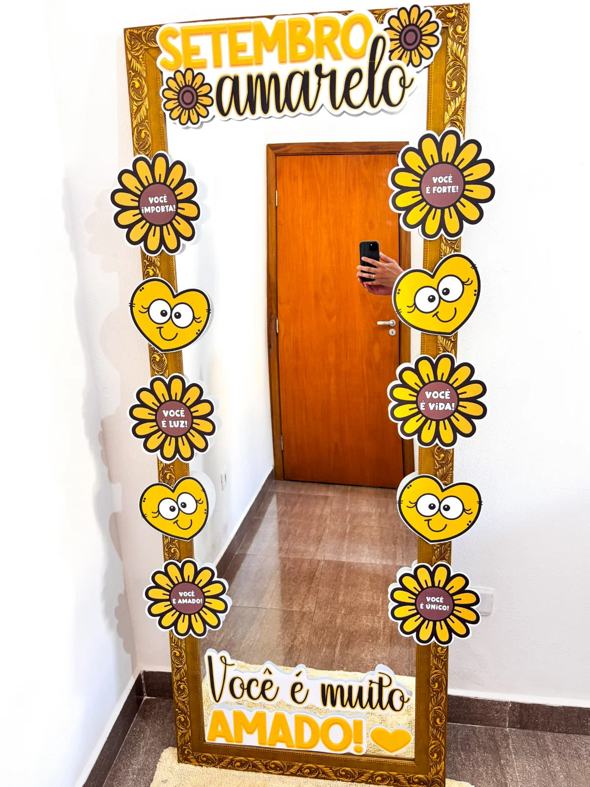 Imagem da galeria 2 de Moldura para Espelho - Setembro Amarelo – Material Pedagógico