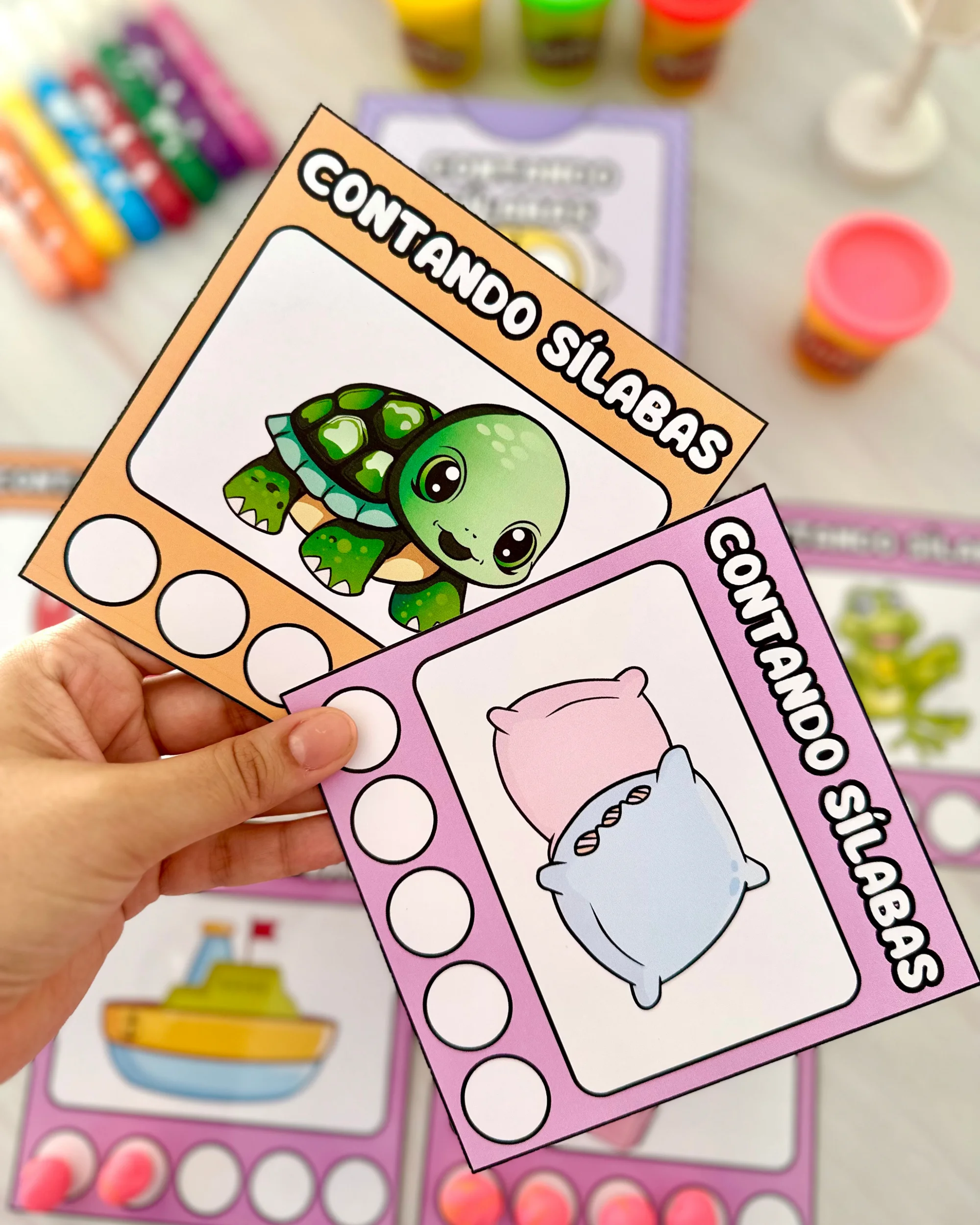 Imagem da galeria 1 de Contando Sílabas em PDF: Consciência Silábica Educação Infantil