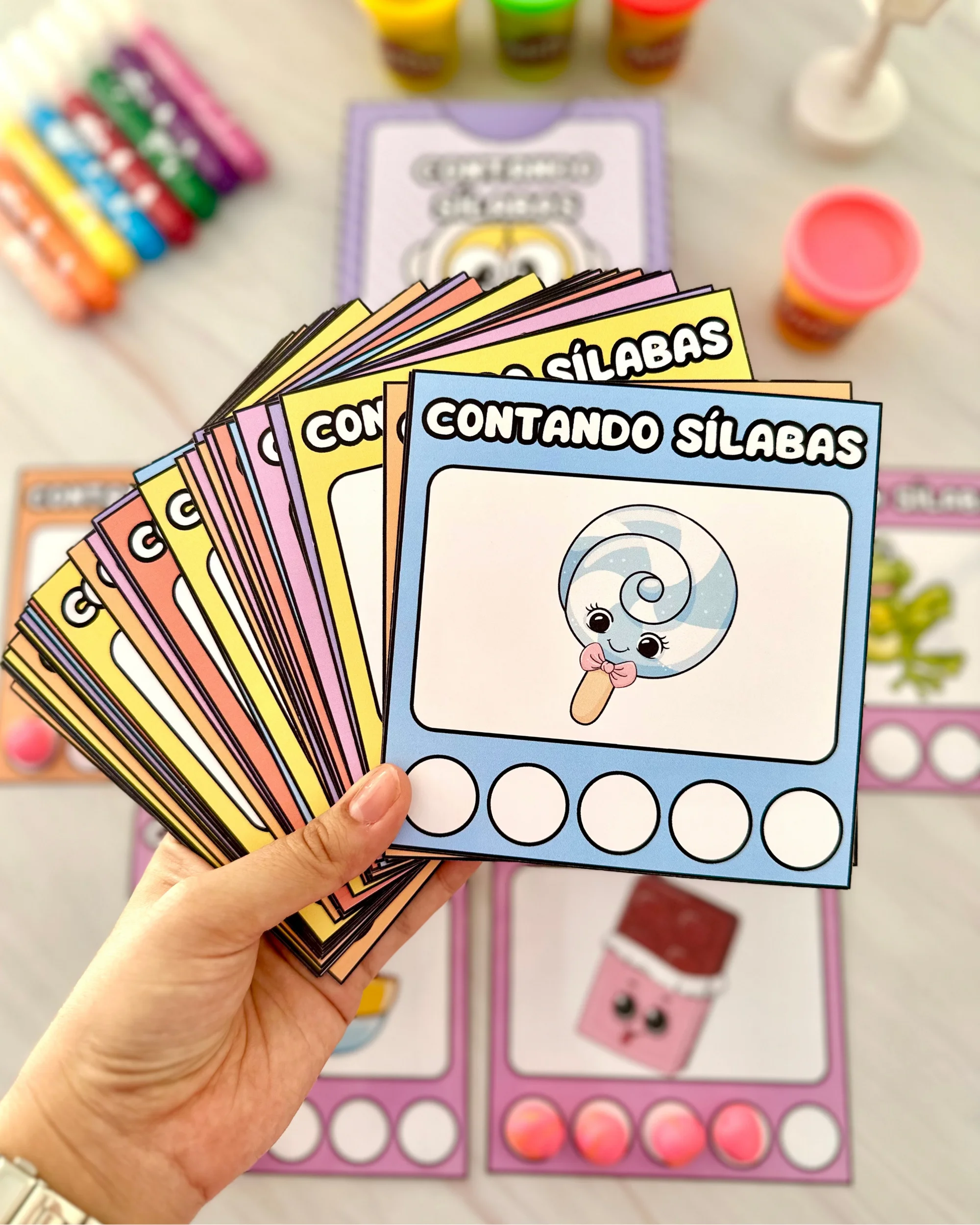 Imagem da galeria 3 de Contando Sílabas em PDF: Consciência Silábica Educação Infantil
