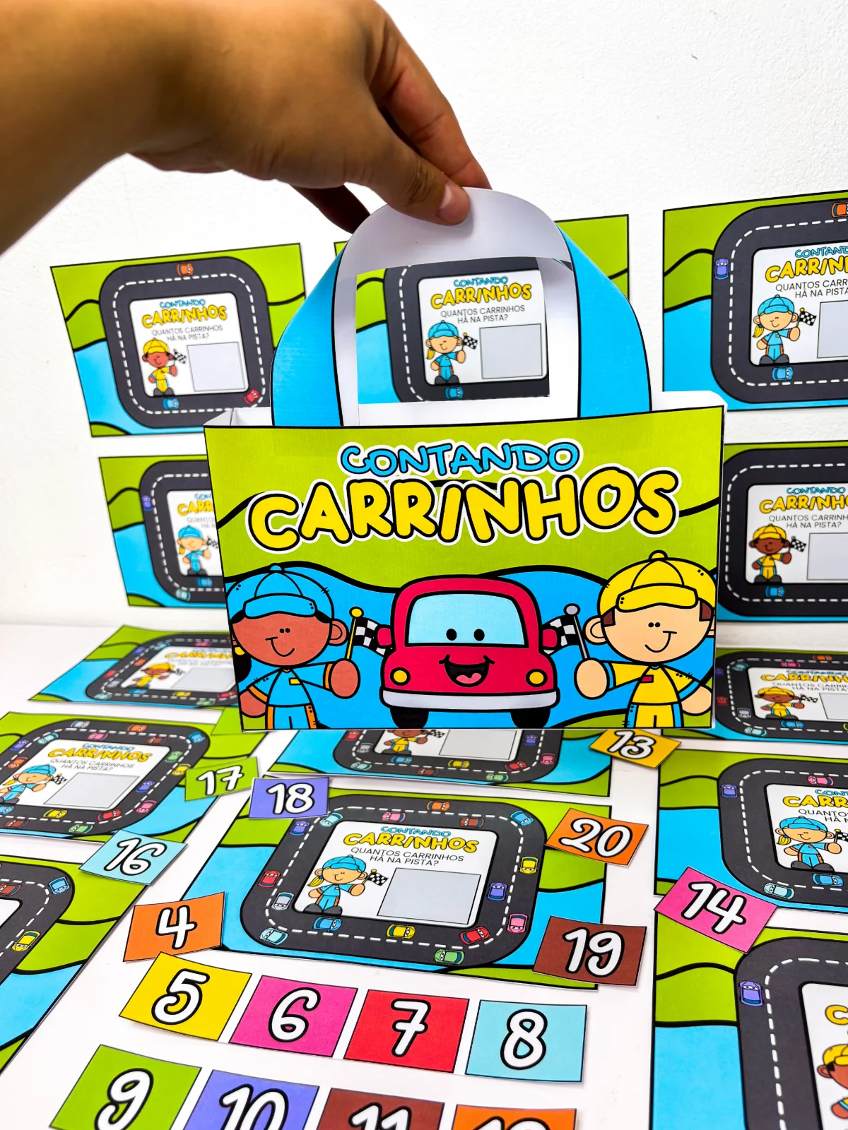 Capa de Contando Carrinhos | Educação Infantil e Anos Iniciais