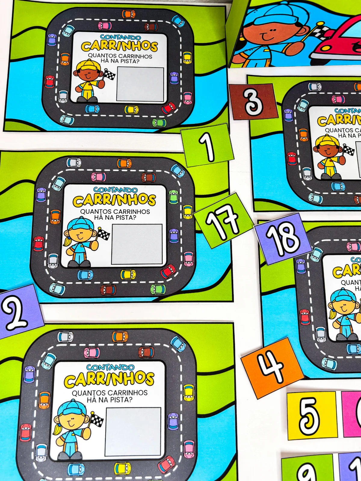 Imagem da galeria 1 de Contando Carrinhos | Educação Infantil e Anos Iniciais