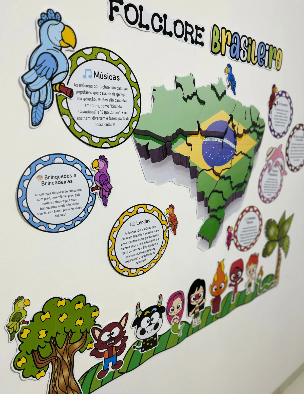 Imagem da galeria 2 de Painel folclore brasileiro – PDF para Imprimir