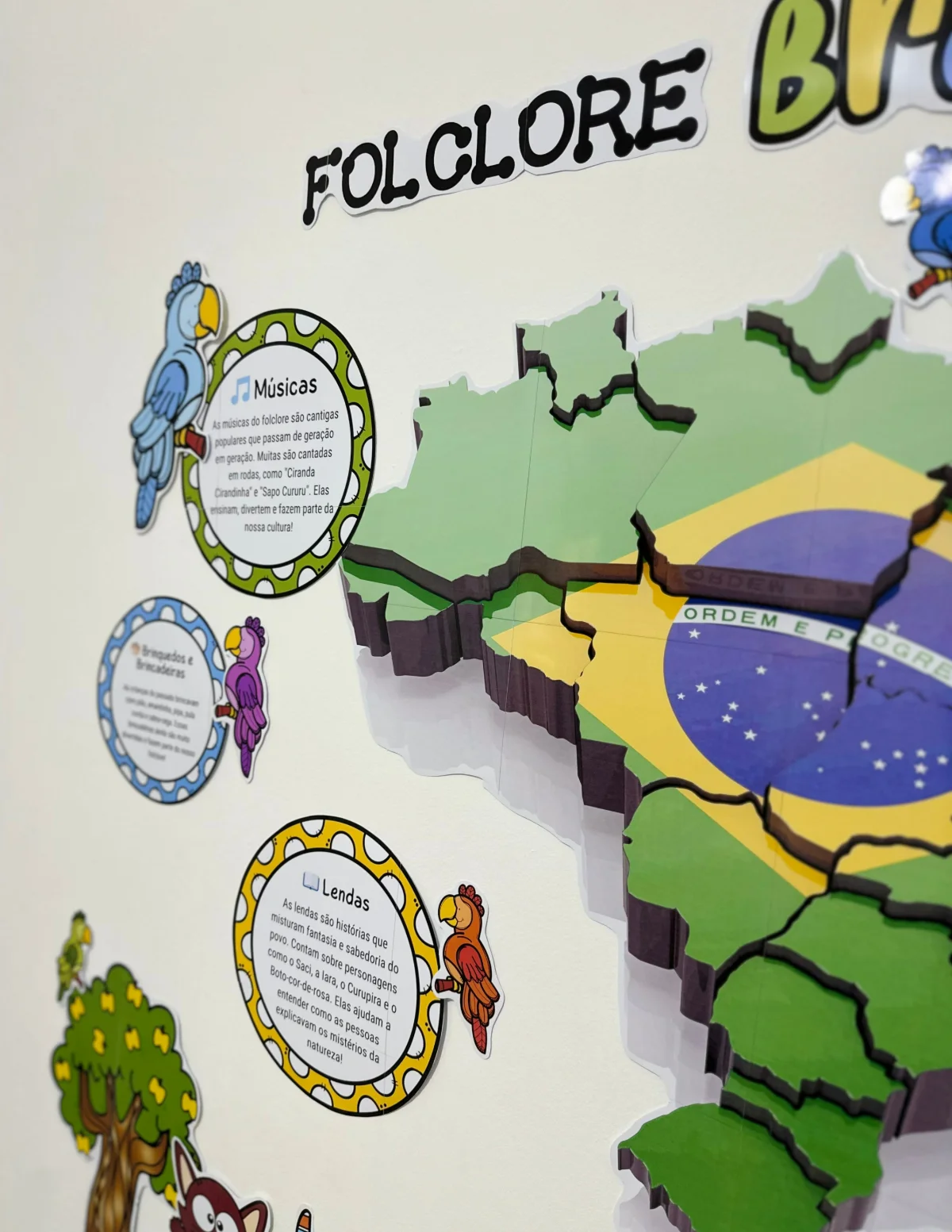 Imagem da galeria 3 de Painel folclore brasileiro – PDF para Imprimir