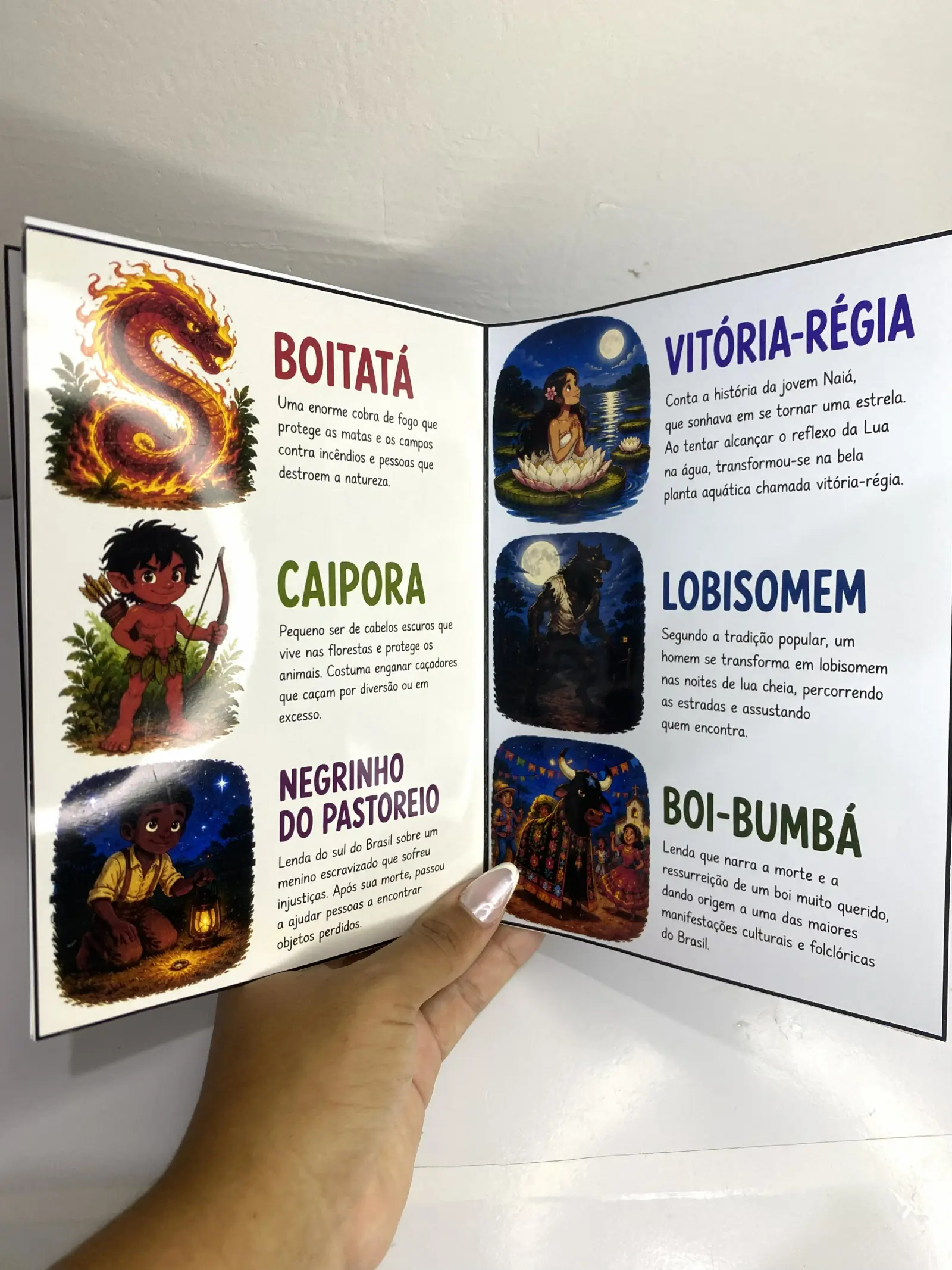 Imagem da galeria 3 de Livrinho Lendas do Folclore Brasileiro