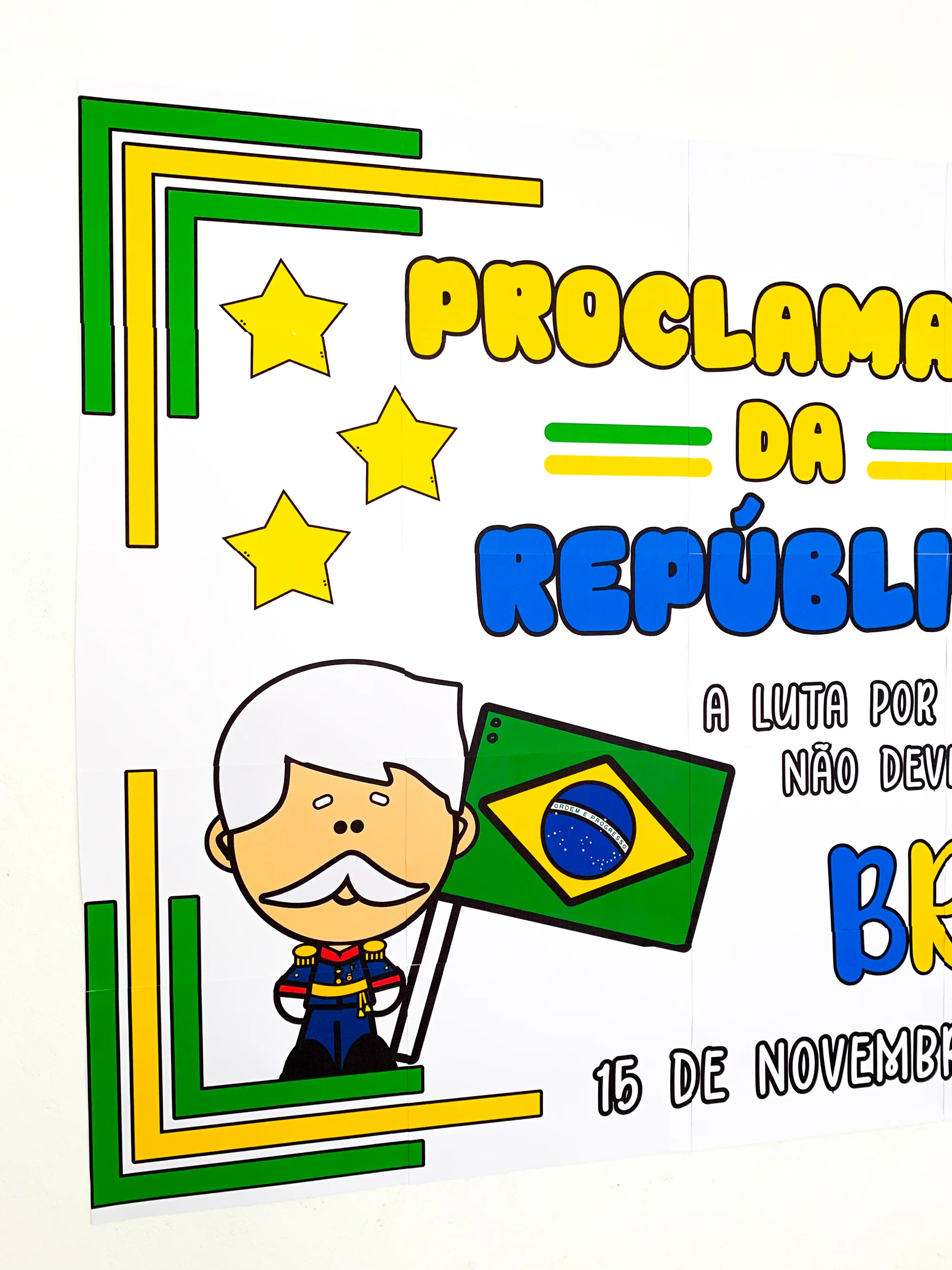 Imagem da galeria 1 de Painel Proclamação da República Educação Infantil