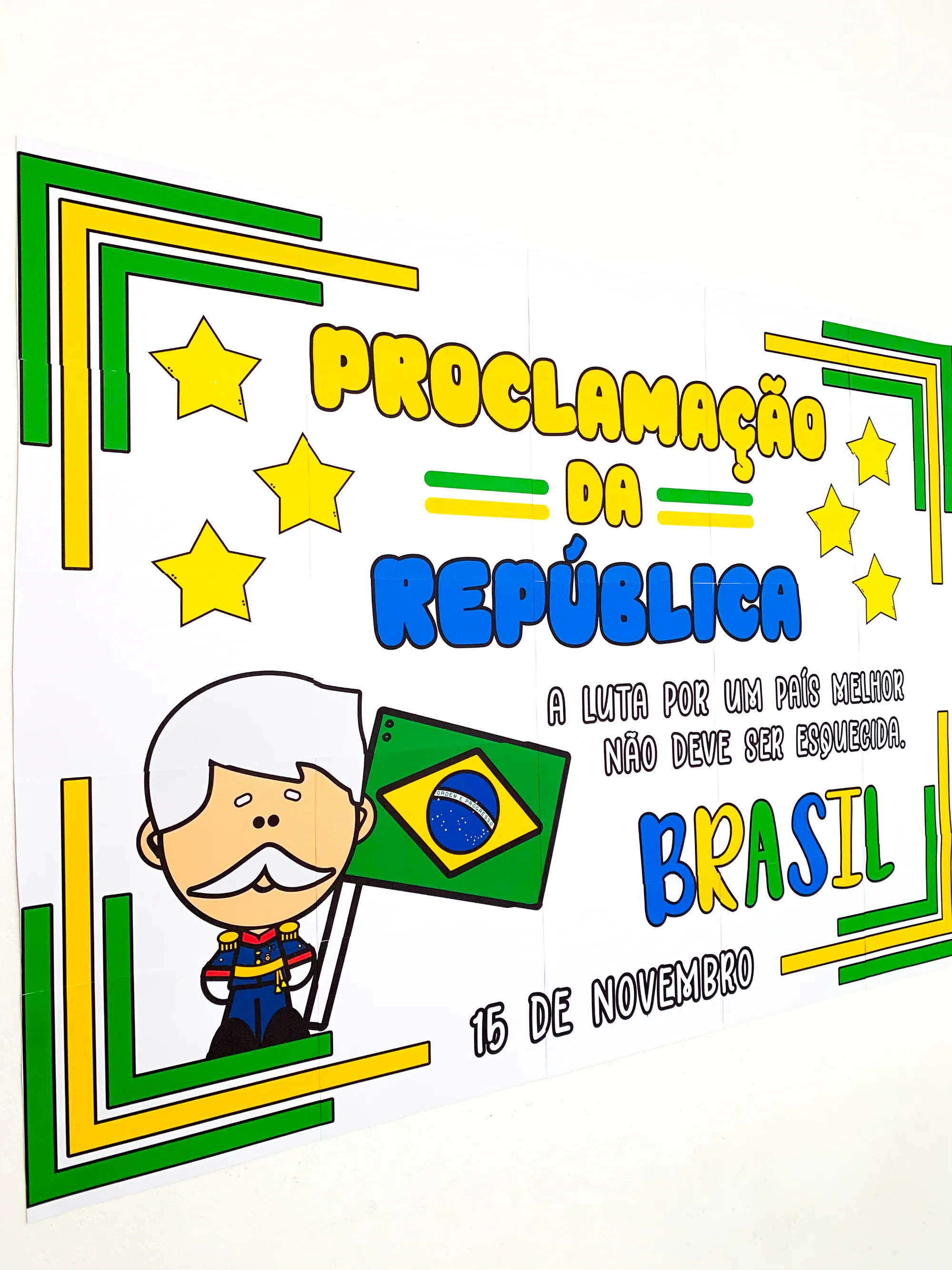 Imagem da galeria 2 de Painel Proclamação da República Educação Infantil
