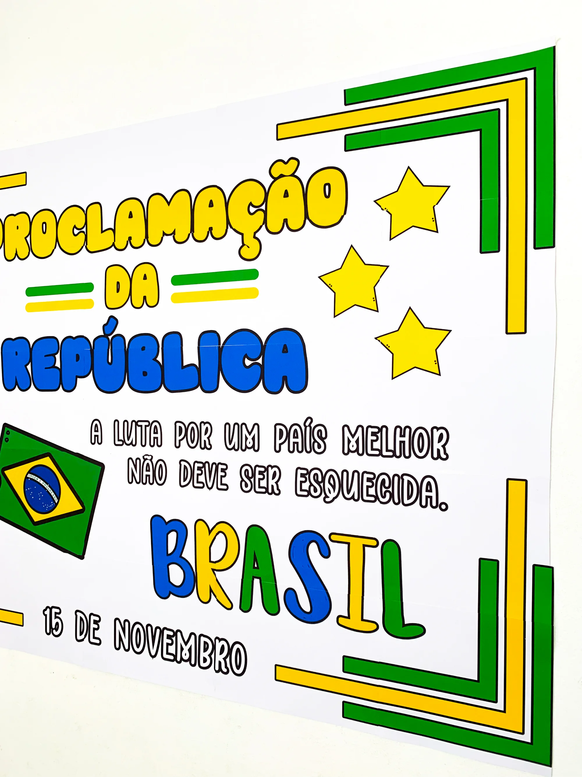 Imagem da galeria 3 de Painel Proclamação da República Educação Infantil