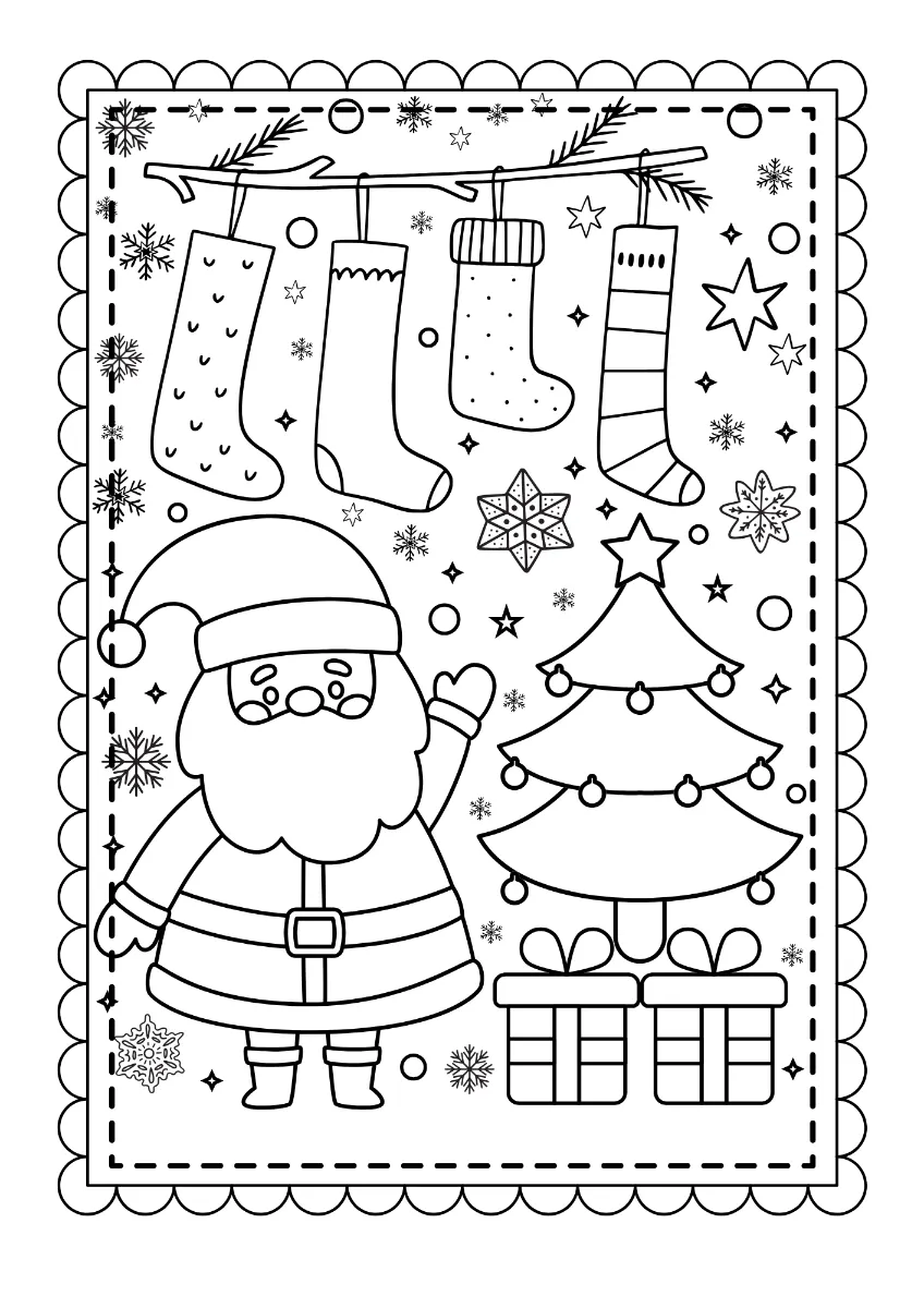 Imagem da galeria 2 de CADERNO DE COLORIR NATAL