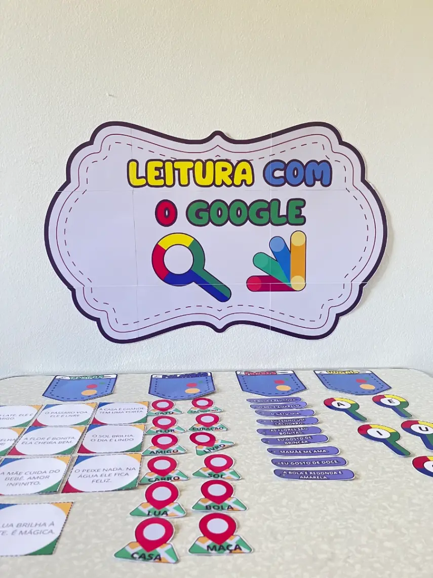 Capa de LEITURA COM O GOOGLE