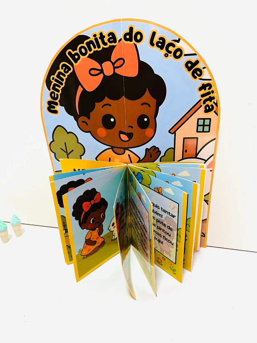 Imagem da galeria 1 de LIVRO 3D MENINA BONITA DO LAÇO DE FITA