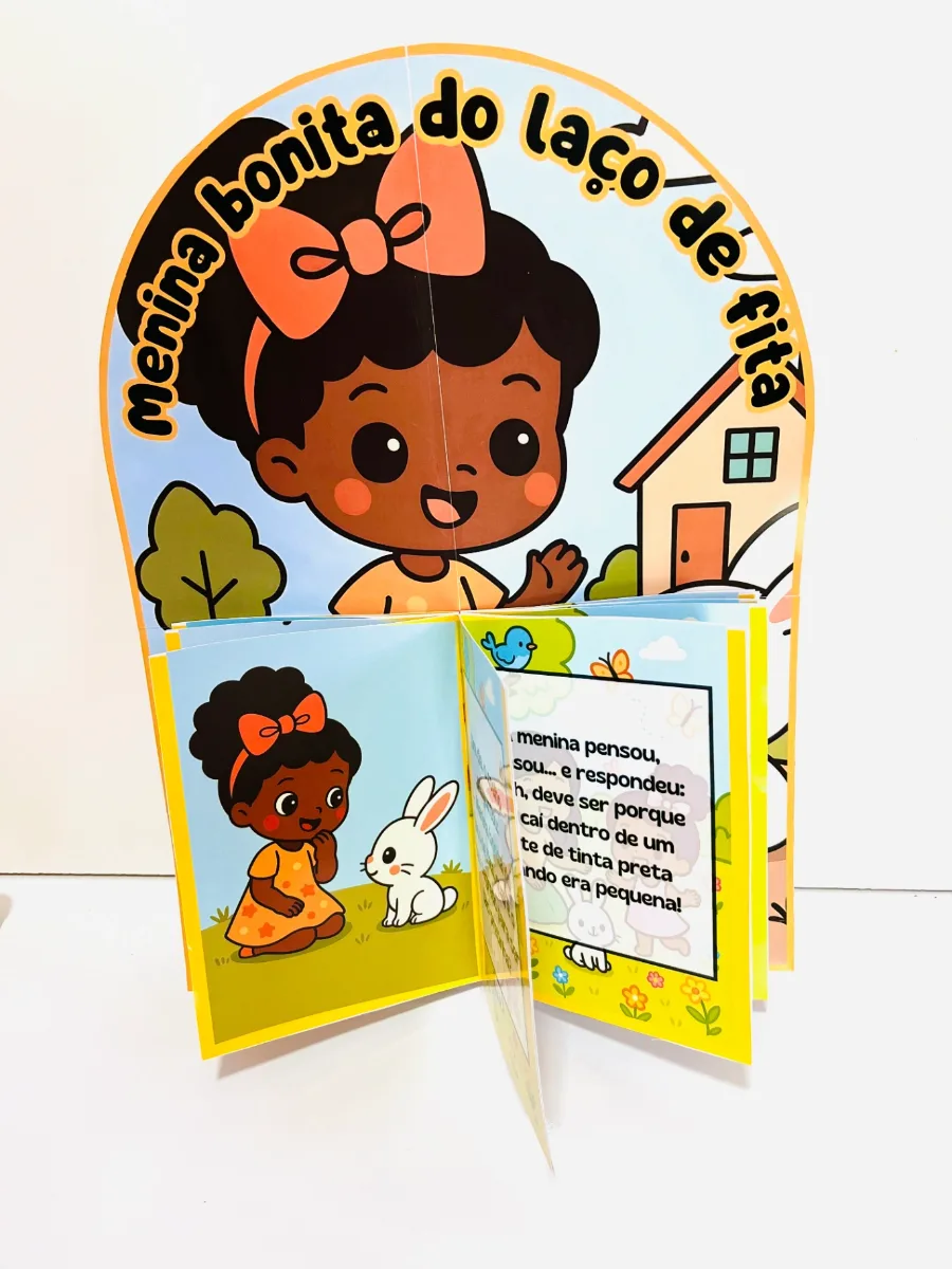 Imagem da galeria 2 de LIVRO 3D MENINA BONITA DO LAÇO DE FITA
