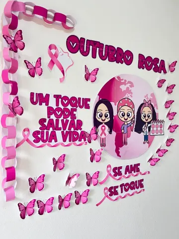 Capa do material: Painel Outubro Rosa: Inspire e Conscientize