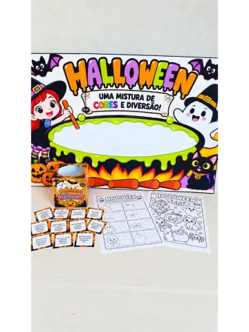 Capa do material: Mini Kit Halloween