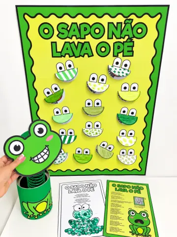 Kit O Sapo Não Lava o Pé – Atividades de Musicalização Infantil